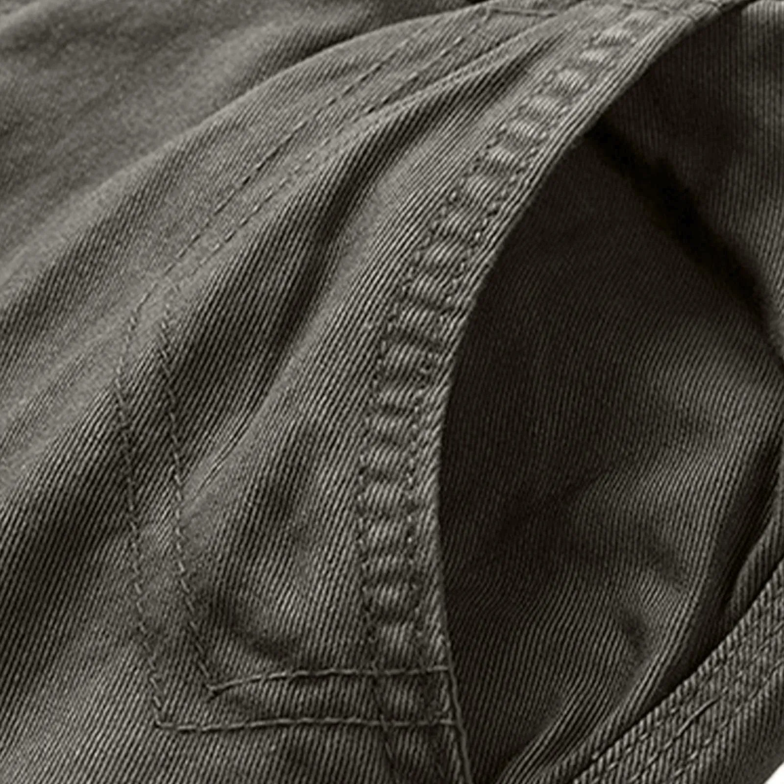Generico Pantaloncini Uomo Lavoro Cargo Mimetici Tattici, L - immagine 2