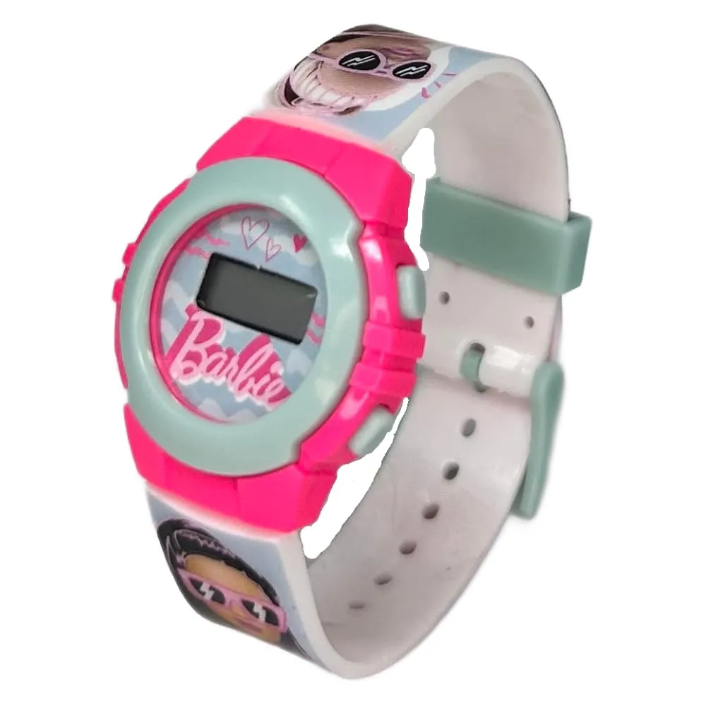 CARTOON Orologio da polso Barbie digitale per bambine in confezione sagomata - immagine 4