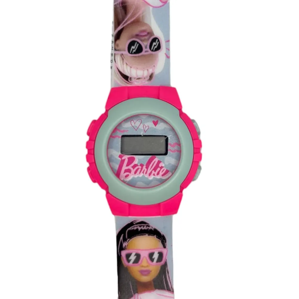 CARTOON Orologio da polso Barbie digitale per bambine in confezione sagomata - immagine 5