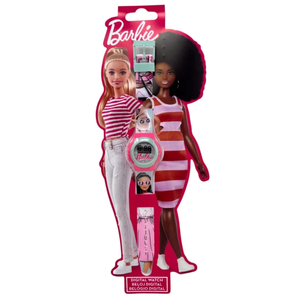 CARTOON Orologio da polso Barbie digitale per bambine in confezione sagomata - immagine 6