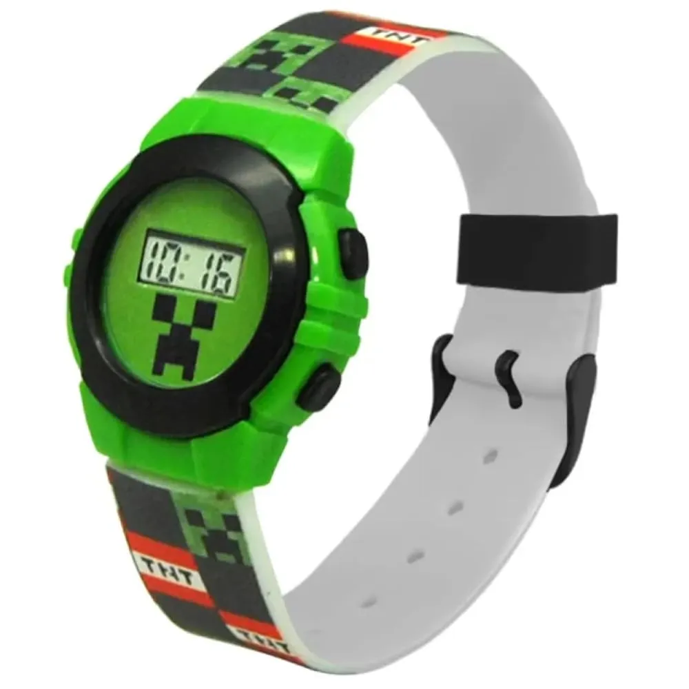 Cartoon Orologio da Polso Digitale Minecraft per Bambini - immagine 4
