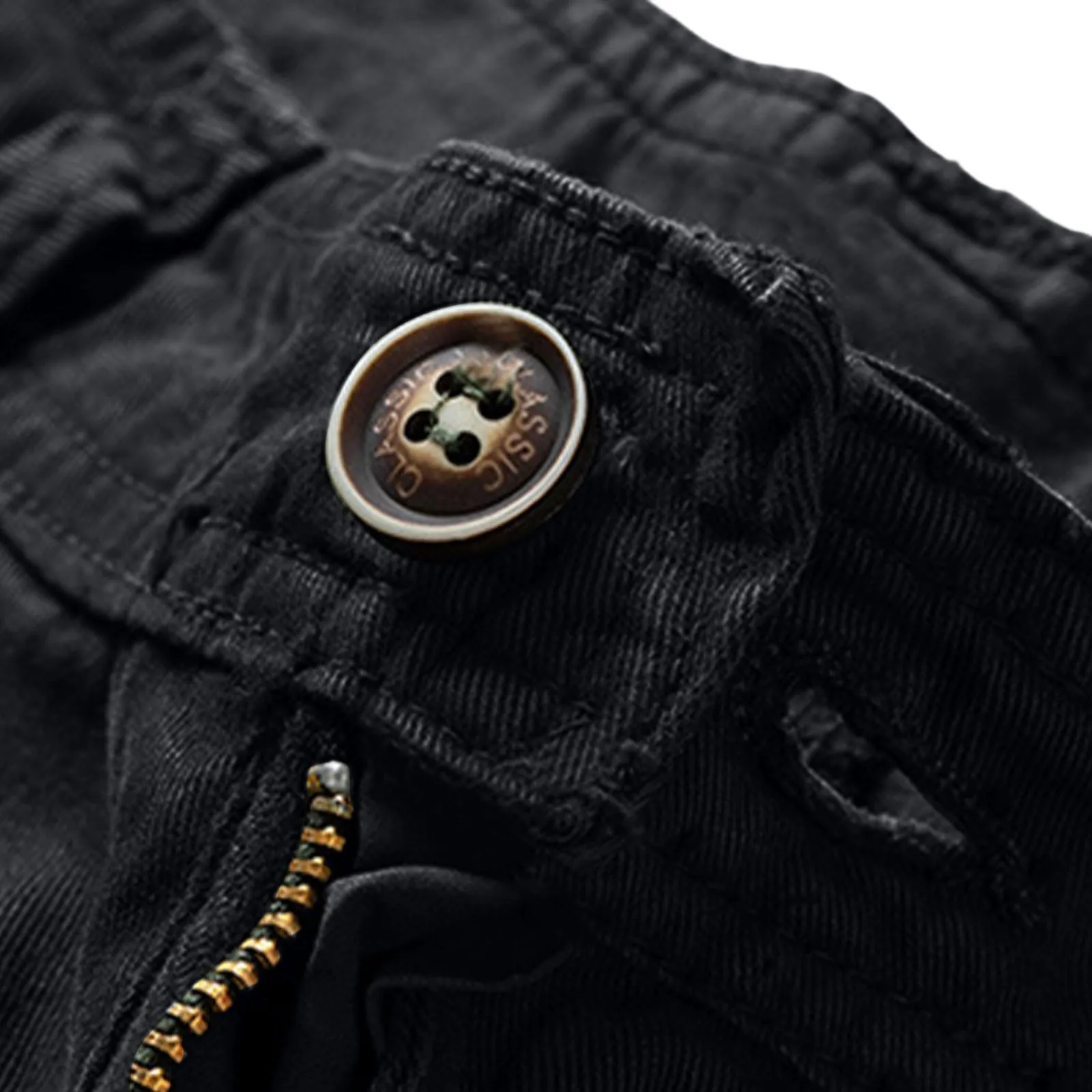 Generico Bermuda in Cotone Uomo Pantaloncini Cargo Tattici da Lavoro Estivi, XXL - immagine 6