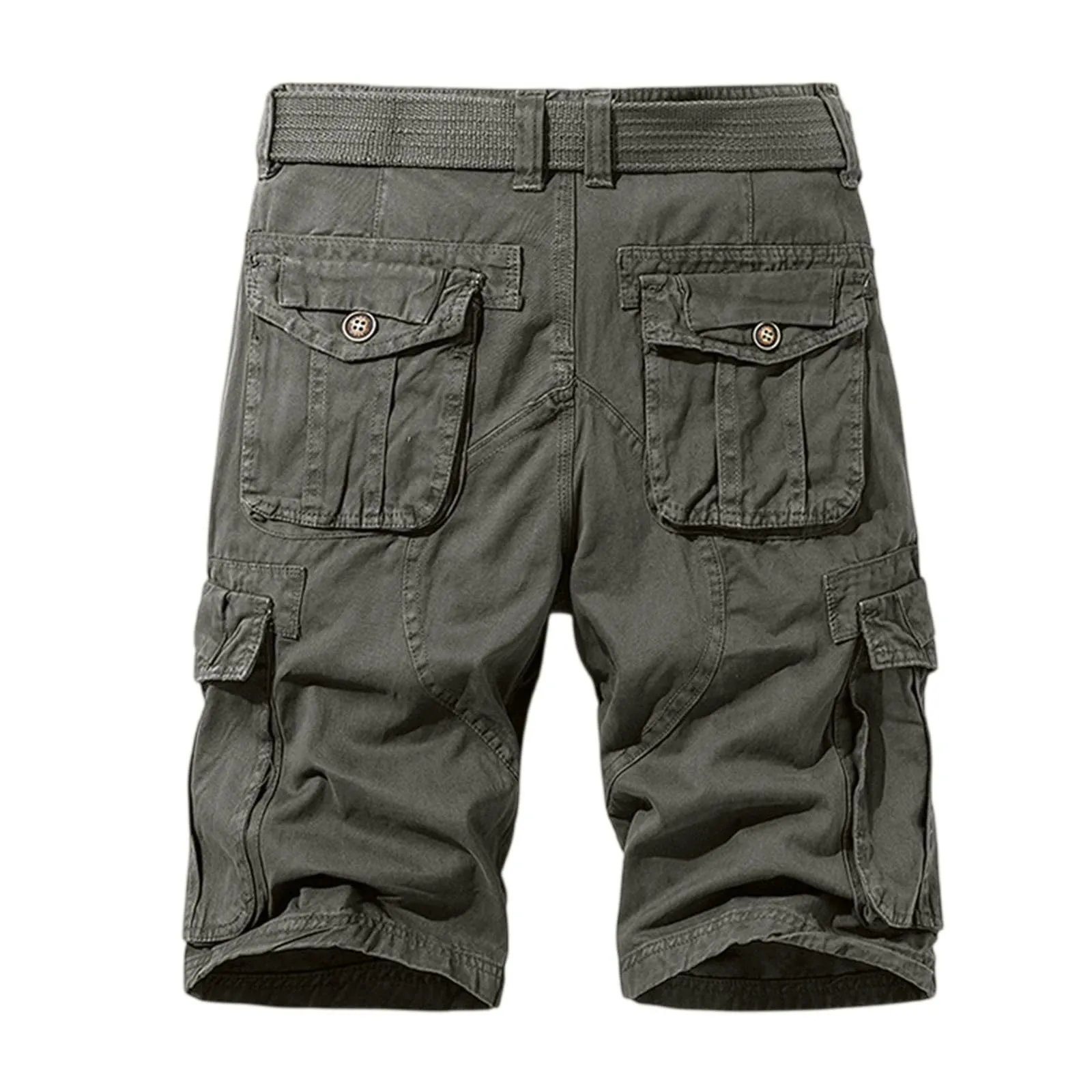 Generico Bermuda Jeans Uomo Cargo Tattici Militari XXL - immagine 5