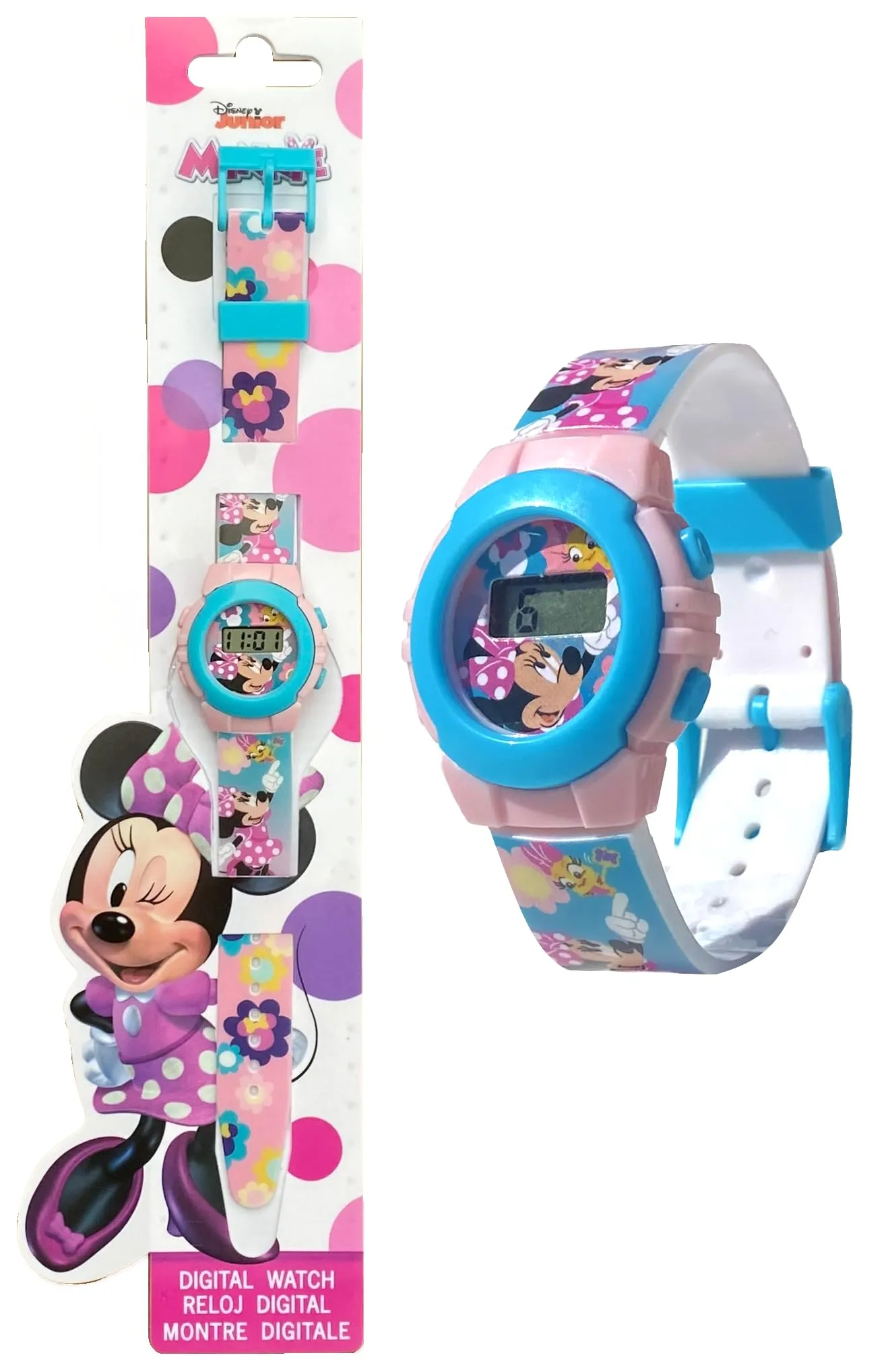 Cartoon Disney Minnie Orologio da Polso Digitale per Bambini - immagine 2