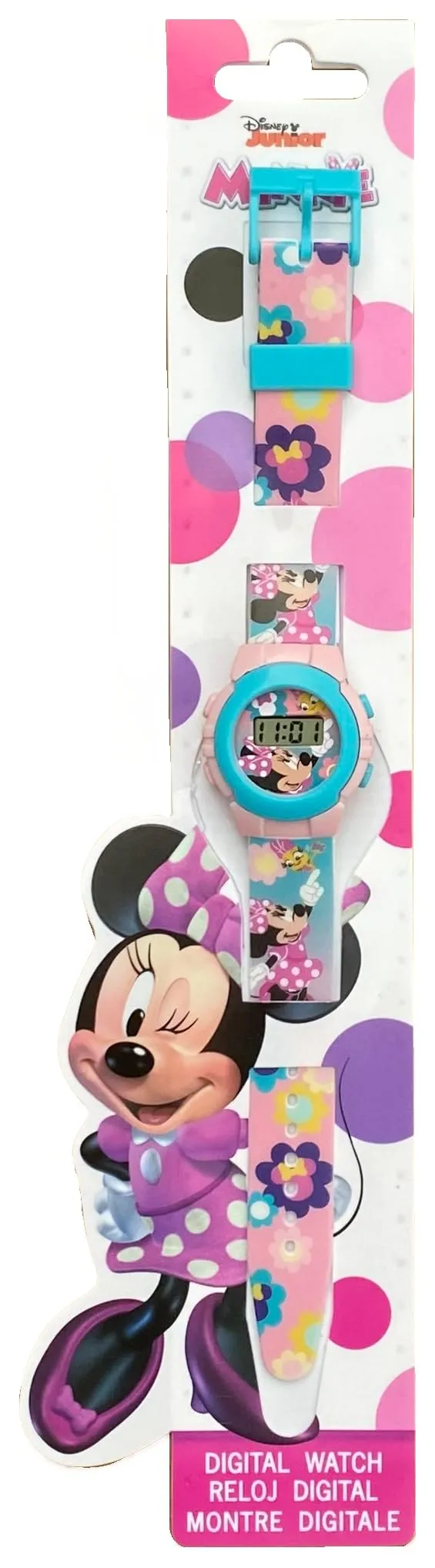 Cartoon Disney Minnie Orologio da Polso Digitale per Bambini - immagine 6