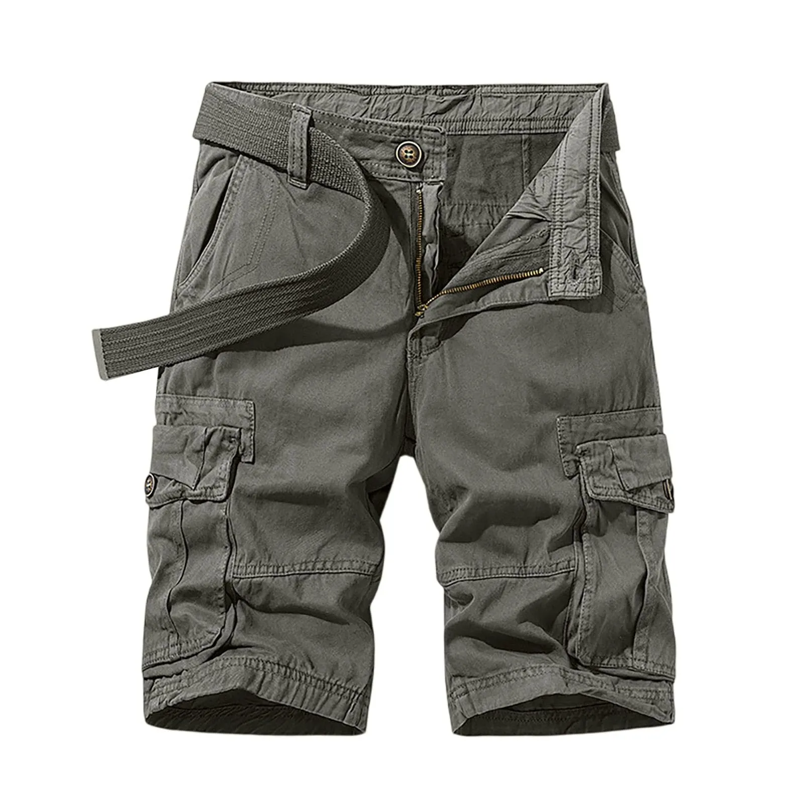 Generico Pantaloni Corti Cargo Uomo Tattici Estivi XL - immagine 1