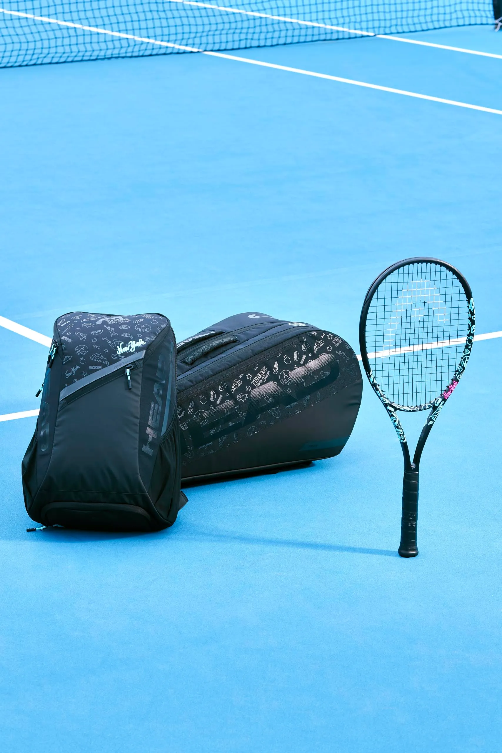 HEAD Tour Backpack 25L Neon 2025 - Black/Blue - immagine 4
