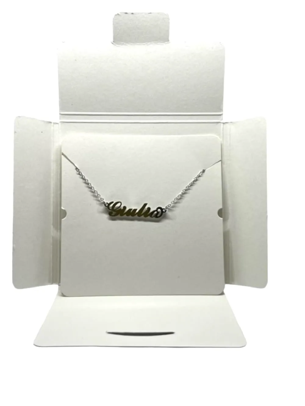 Argento e dintorni Collana in acciaio inossidabile personalizzata Adriana, colore argento - immagine 4