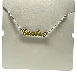 Argento e dintorni Collana Personalizzata in Acciaio Inossidabile Argento - Alessandra - immagine 6