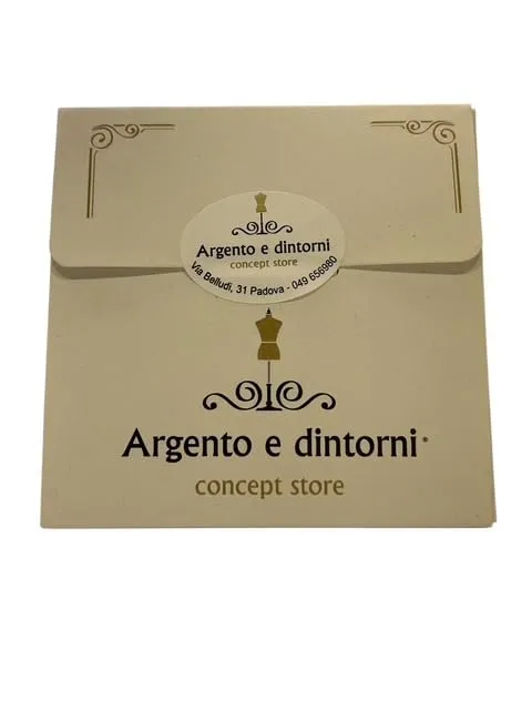 Argento e dintorni Collana in acciaio inossidabile personalizzata Giuliana, colore argento - immagine 2