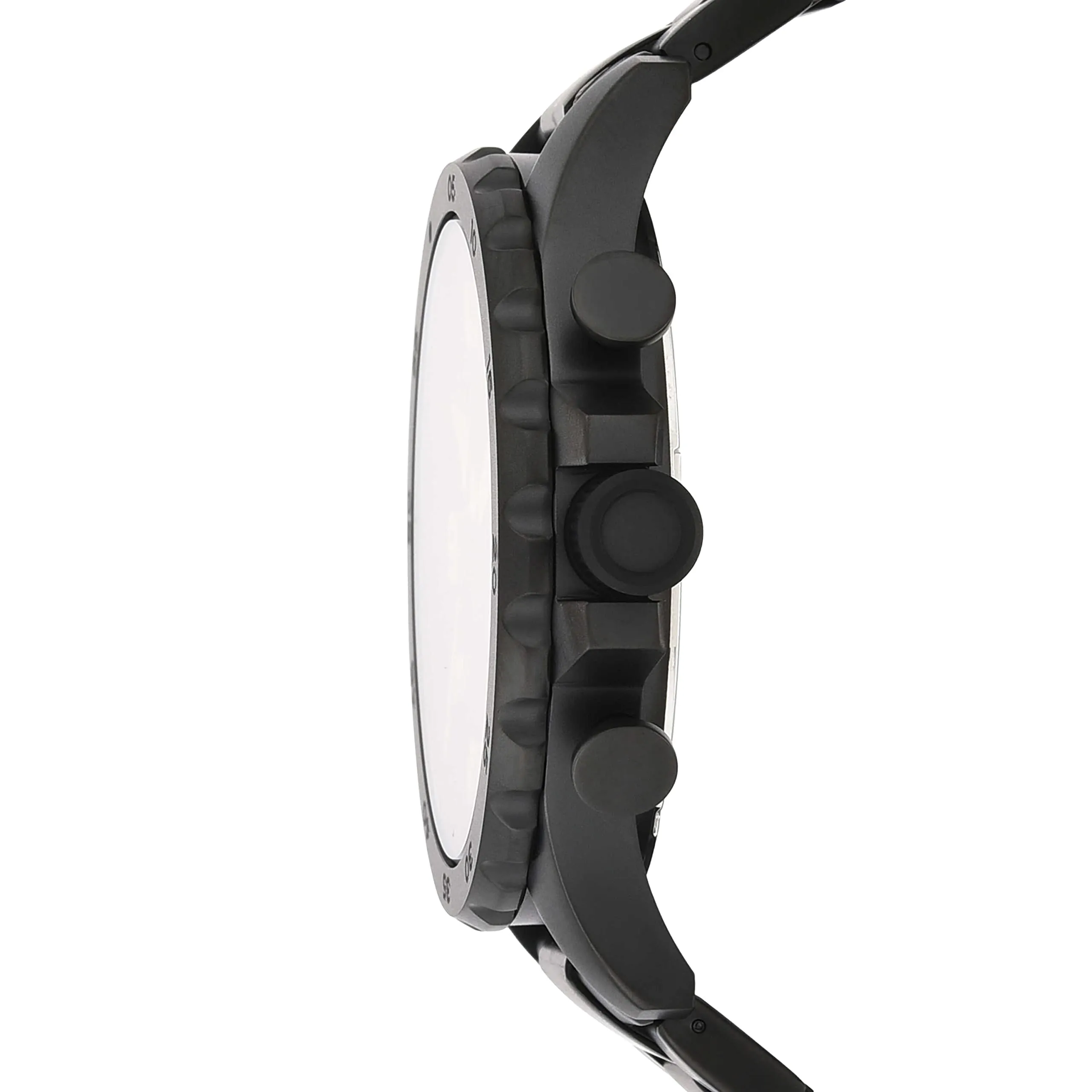Fossil Nate Orologio da Uomo Cronografo JR1356, Acciaio Inossidabile Nero, 50 mm, Nero e Marrone - immagine 6