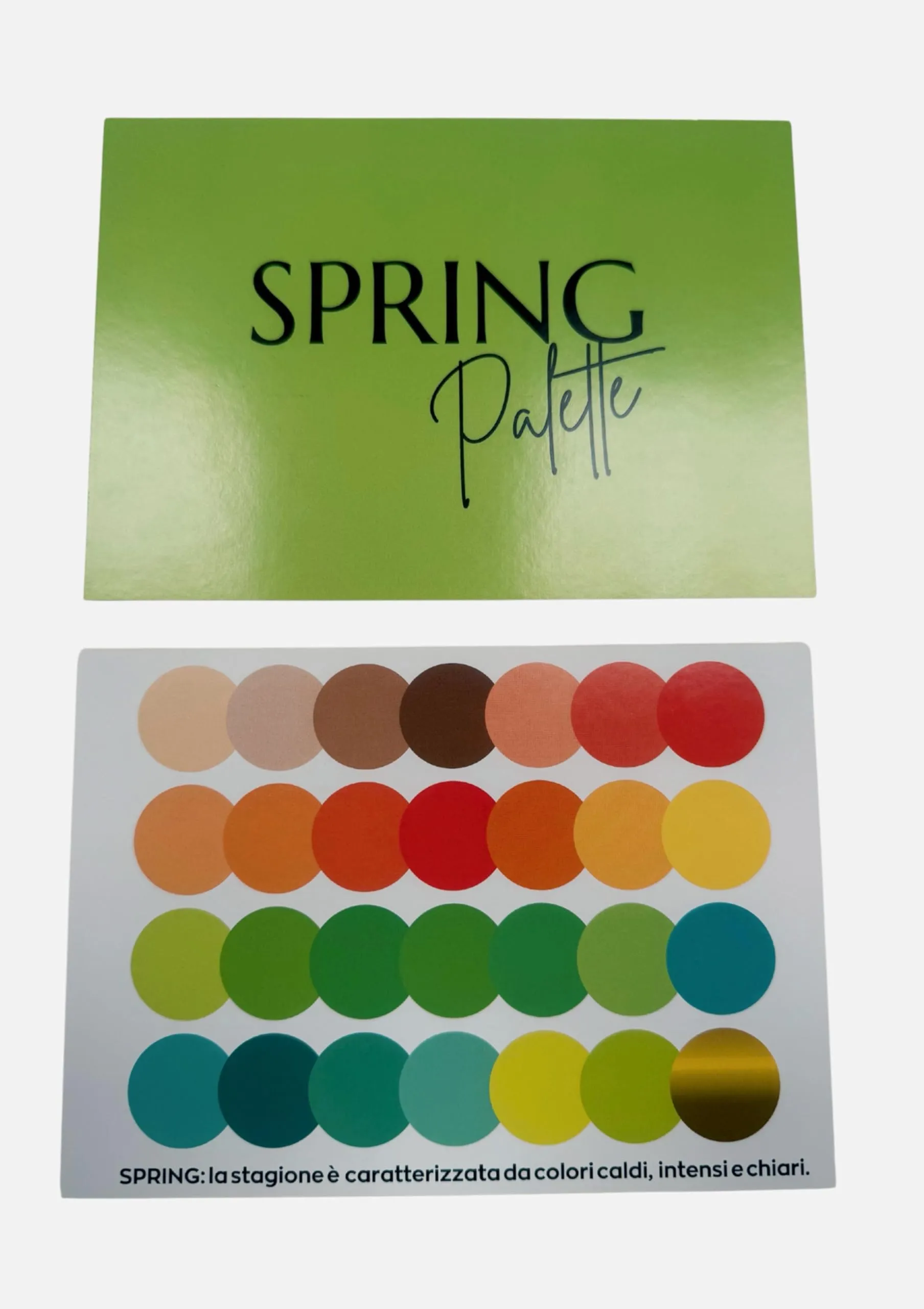 Maison Image Academy Palette Armocromia Macrostagioni Formato Maxi - Spring (1 Palette) - immagine 1