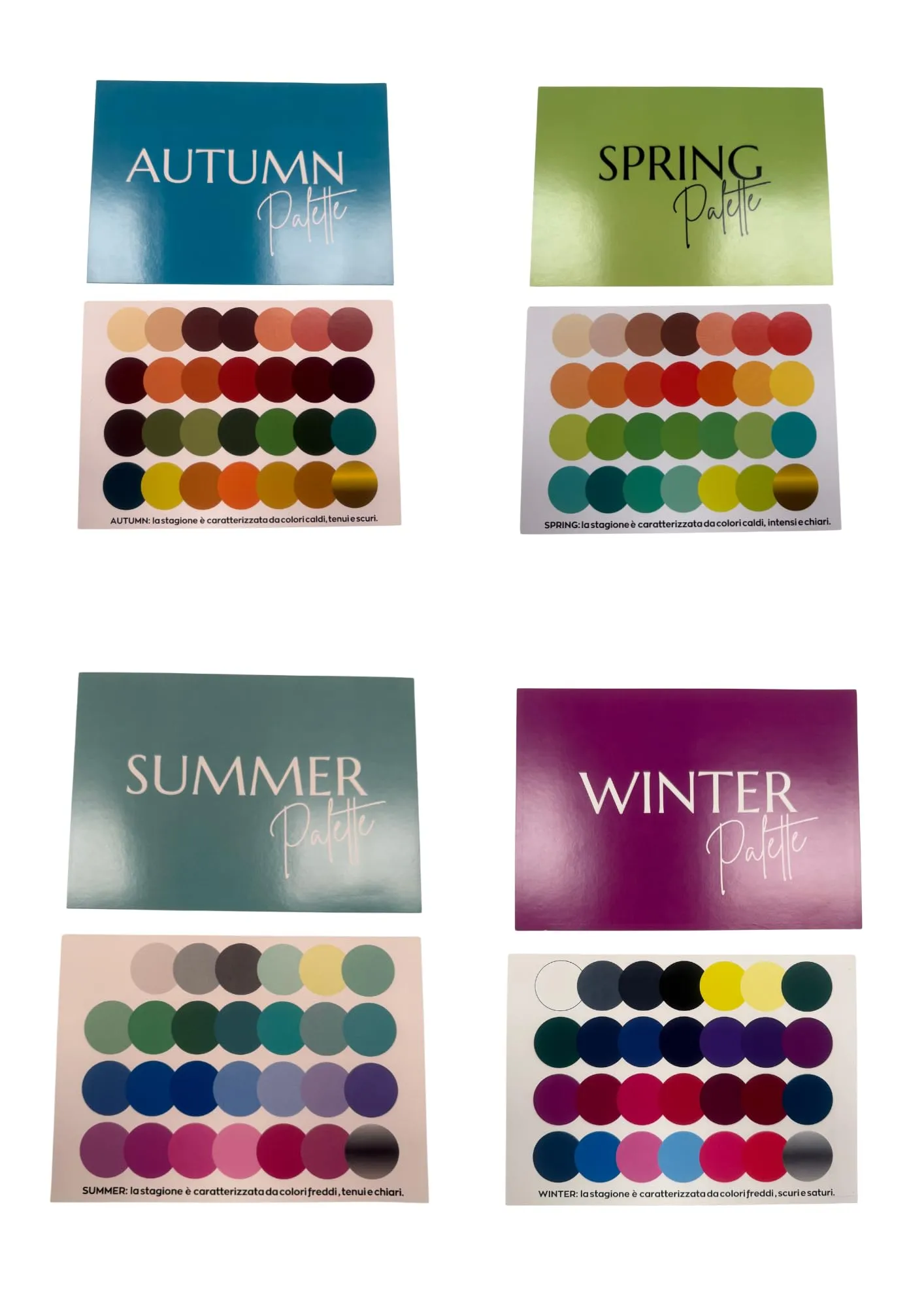 Maison Image Academy Palette Armocromia Macrostagioni Formato Maxi - Spring (1 Palette) - immagine 3