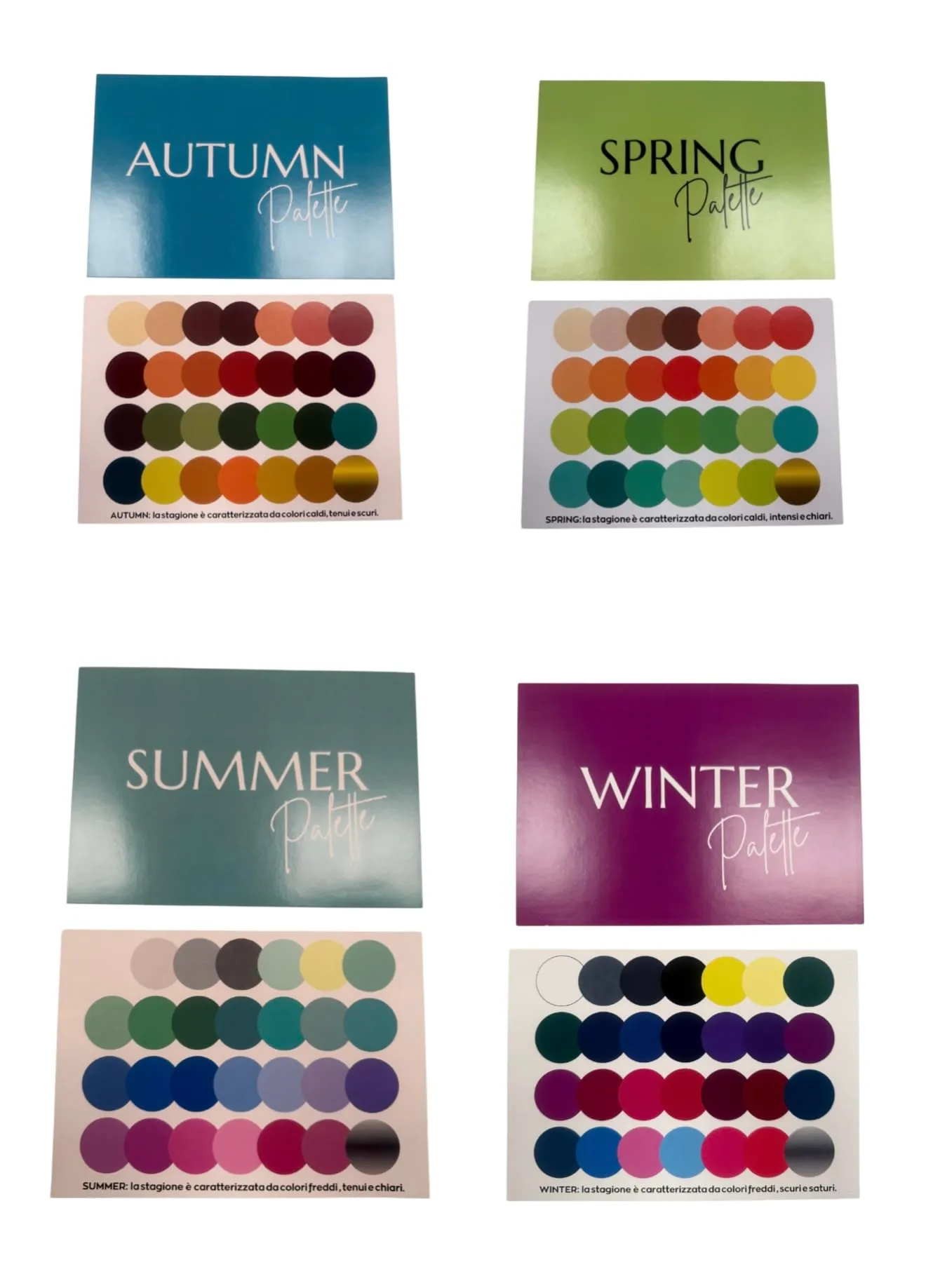 Maison Image Academy Palette Armocromia Macrostagioni Formato Maxi Winter - 1 Palette - immagine 3