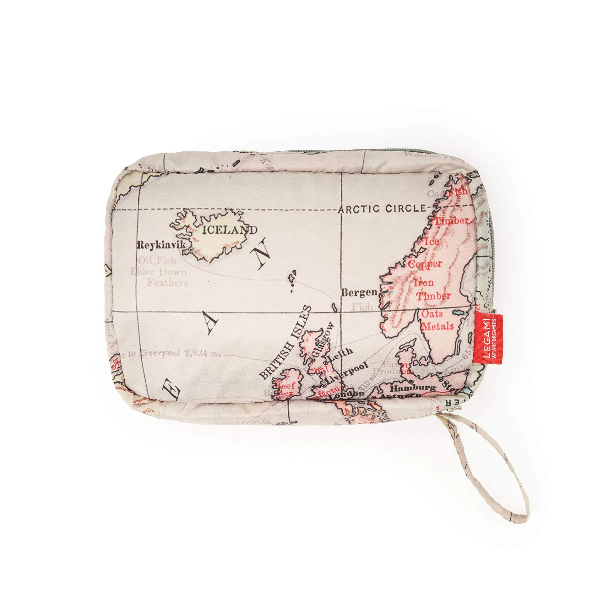 Legami Beauty Case da Viaggio, Map - immagine 1