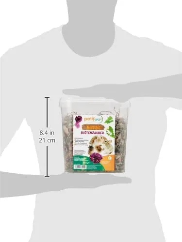 petifool Blütenzauber, 360 g – Mangime complementare per roditori - immagine 3