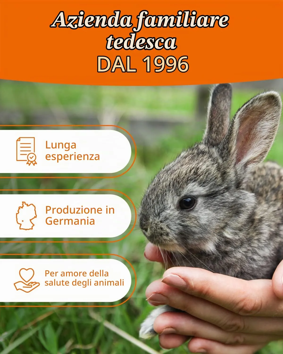 petifool Blütenzauber, 360 g – Mangime complementare per roditori - immagine 8