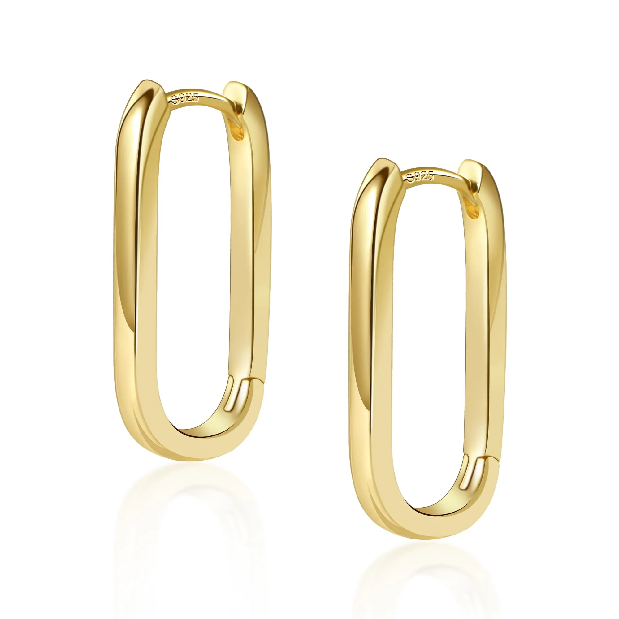 ALEXCRAFT Orecchini a Cerchio in Argento Ipoallergenici 13 mm - immagine 2