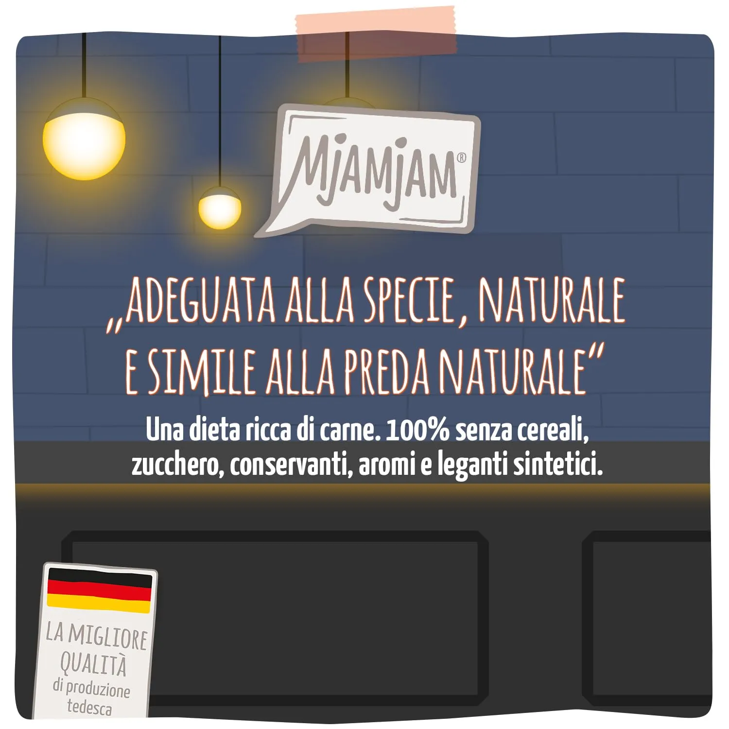 MjAMjAM Cocktails Bevanda per Gatti alla Carne di Manzo Sfilacciata, Senza Cereali, 20 x 40 ml - immagine 2