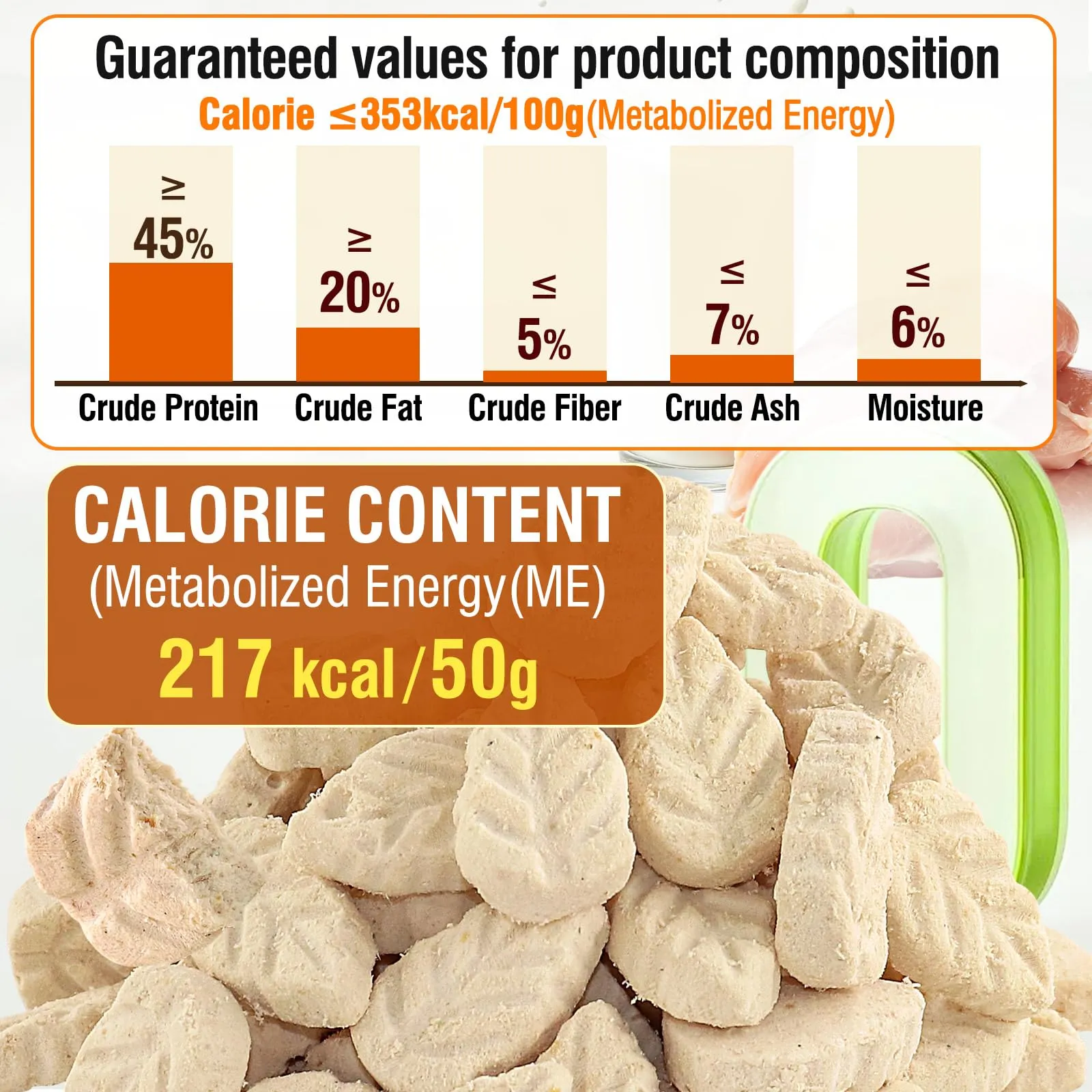 PUPPBUDD Bastoncini di Erba per Gatti con Pollo e Latte di Capra, Snack Dentali Liofilizzati, 50g - immagine 5