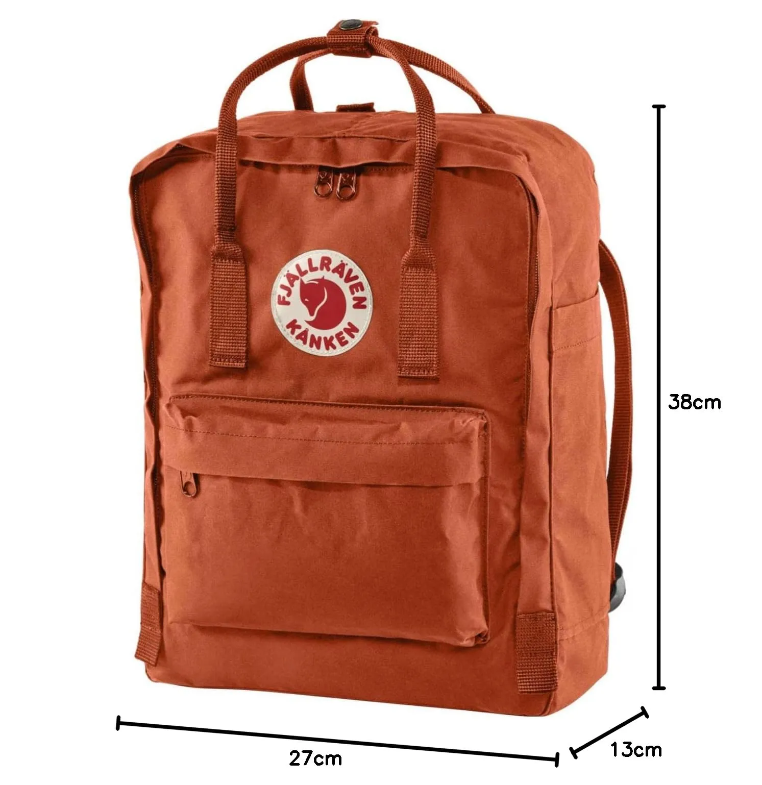 Fjällräven Kånken Zaino Unisex Adulto, Warm Yellow, Taglia unica - immagine 6