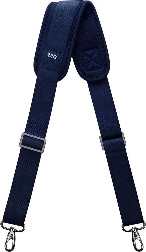 ZINZ Cinturino Regolabile con Imbottitura Fissa, Blu, 57" - immagine 1