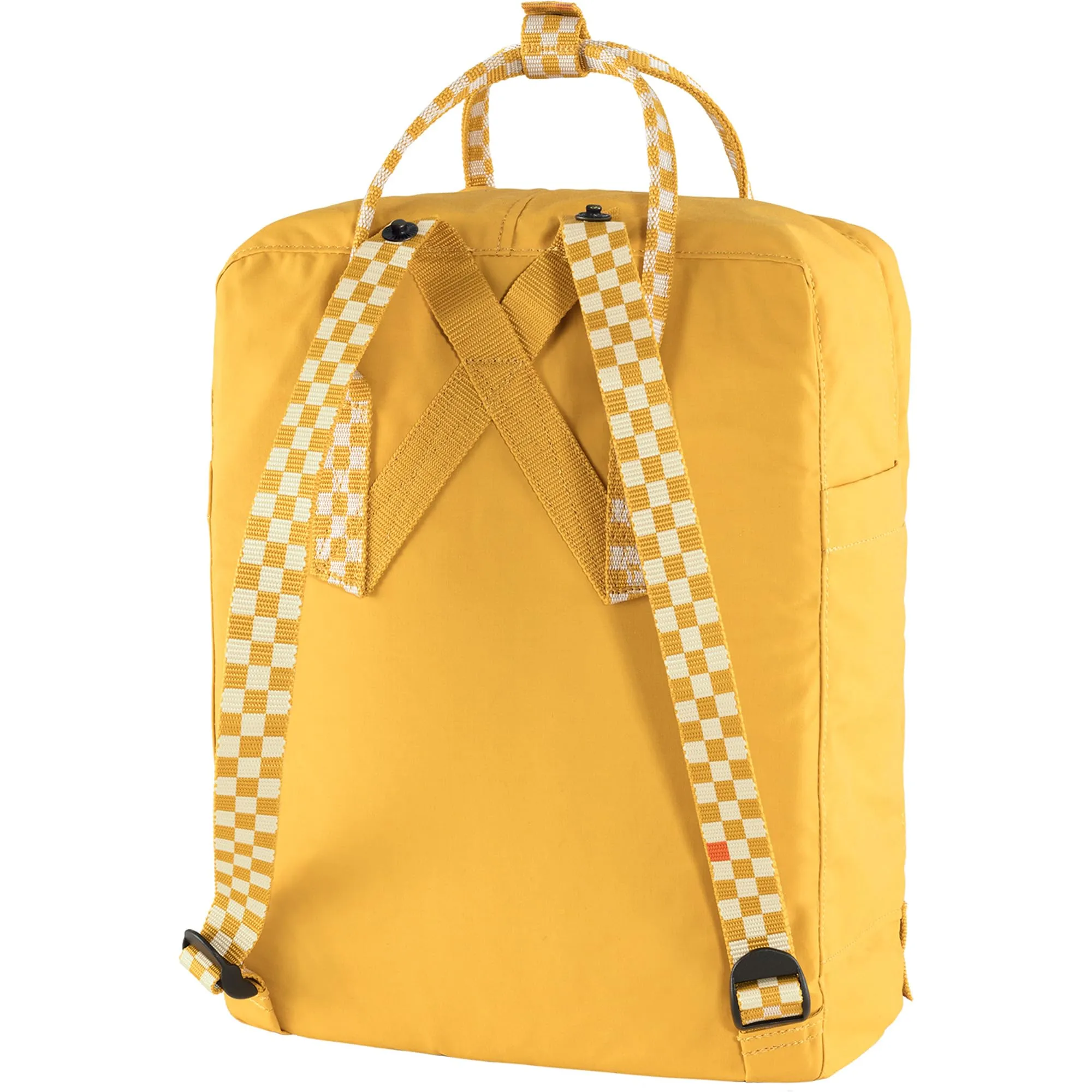 Fjällräven Kånken Unisex Backpack, Ochre/Chess Pattern, One Size - immagine 3