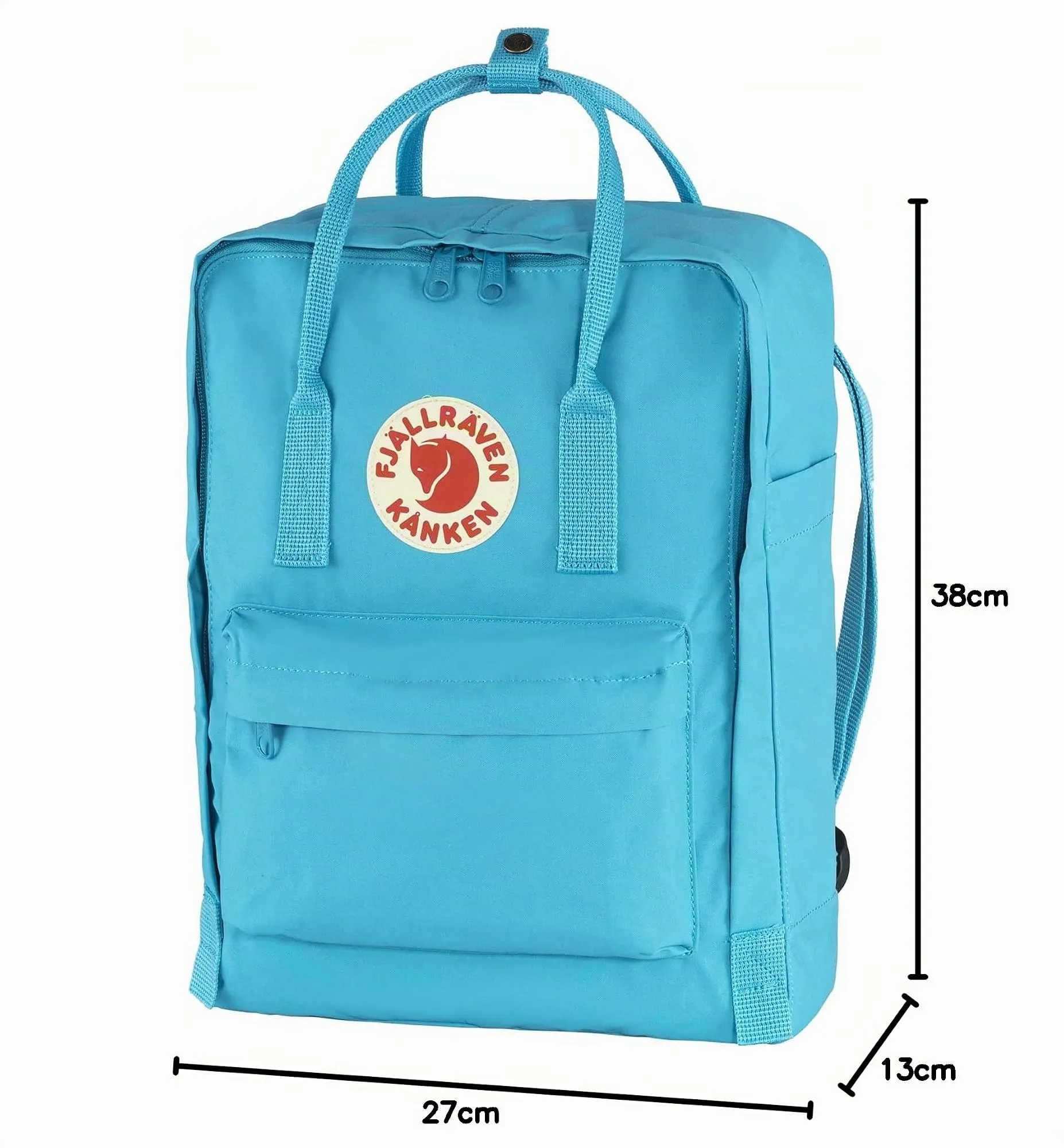 Fjällräven Kånken Zaino - Turchese Profondo, OneSize, Unisex-Adult - immagine 7