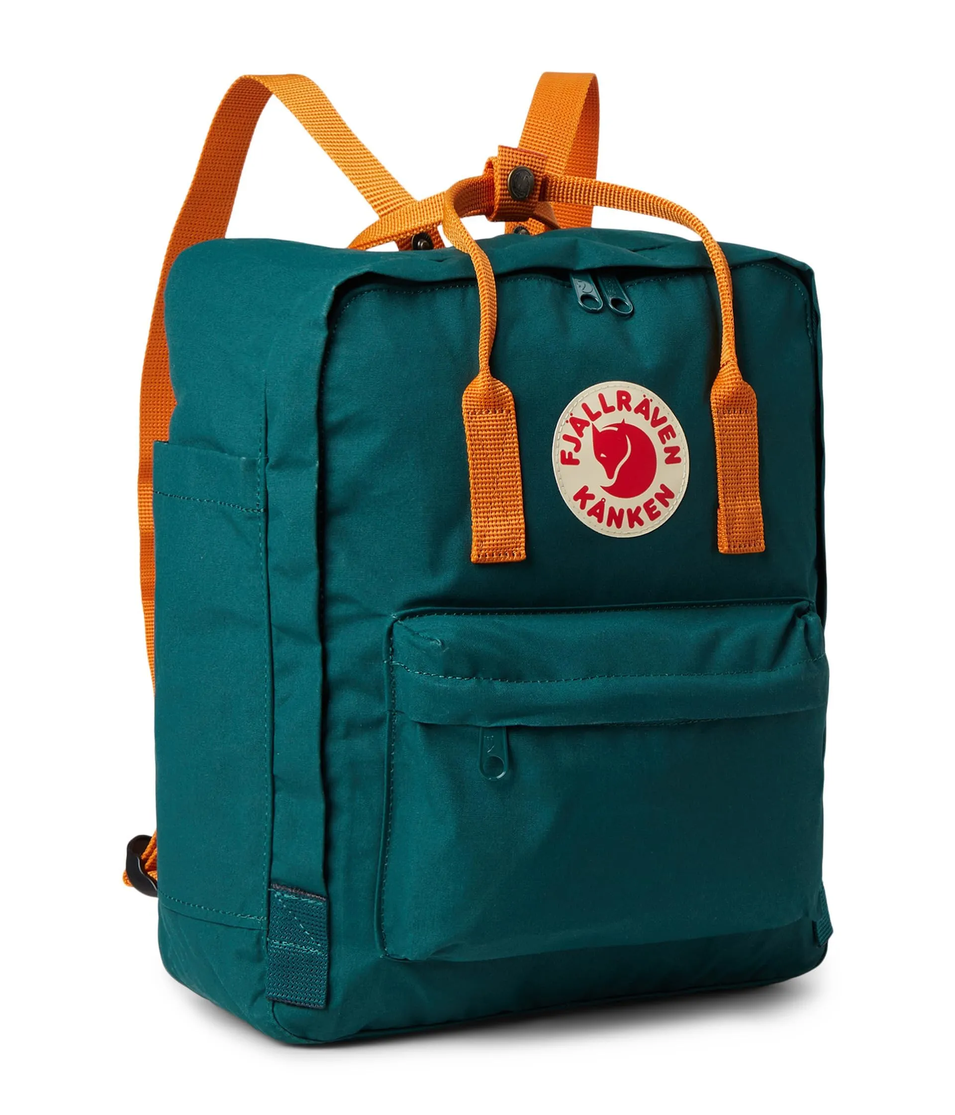 Fjällräven Kånken Zaino Sportivo Unisex Adulto, Arctic Green-spicy Orange, Taglia unica - immagine 1