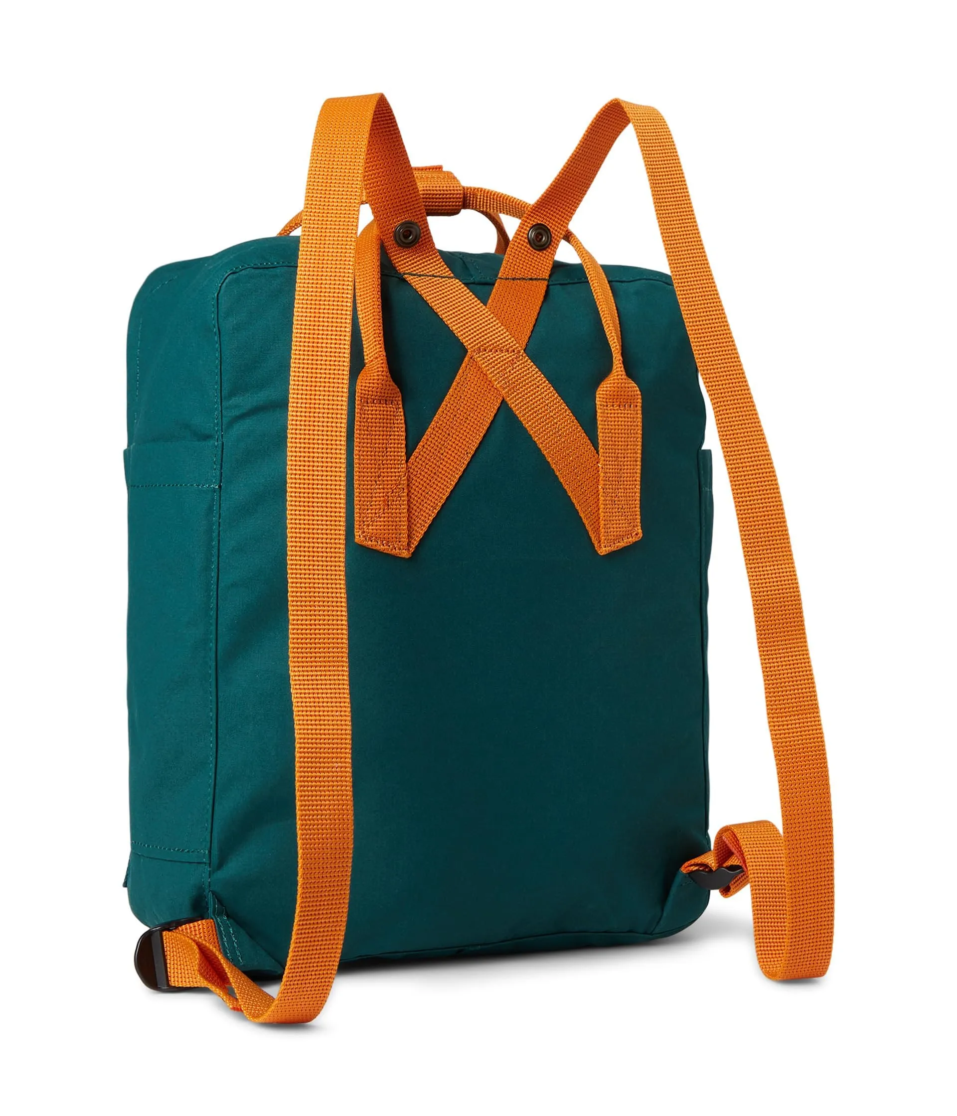Fjällräven Kånken Zaino Sportivo Unisex Adulto, Arctic Green-spicy Orange, Taglia unica - immagine 2