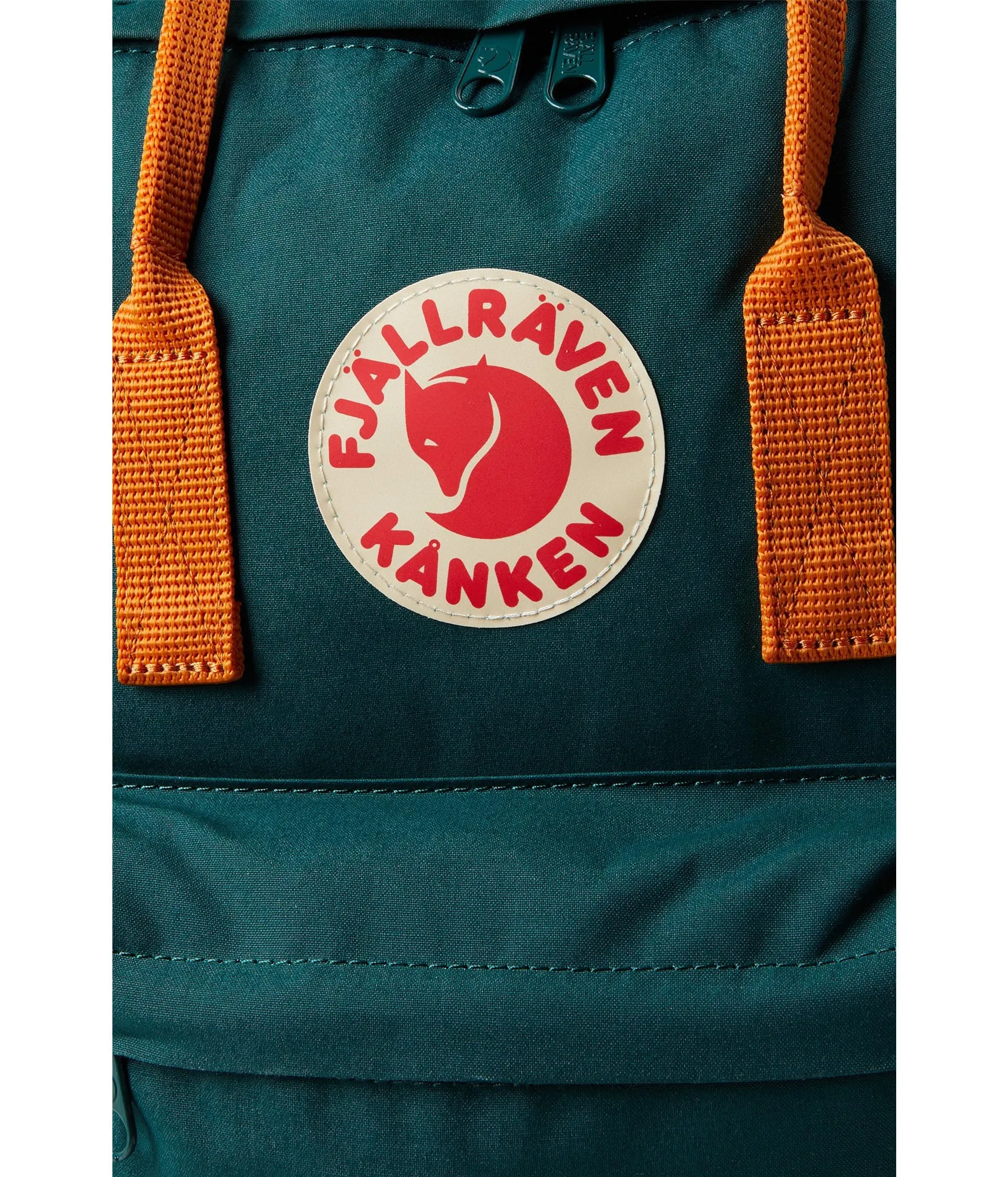 Fjällräven Kånken Zaino Sportivo Unisex Adulto, Arctic Green-spicy Orange, Taglia unica - immagine 5