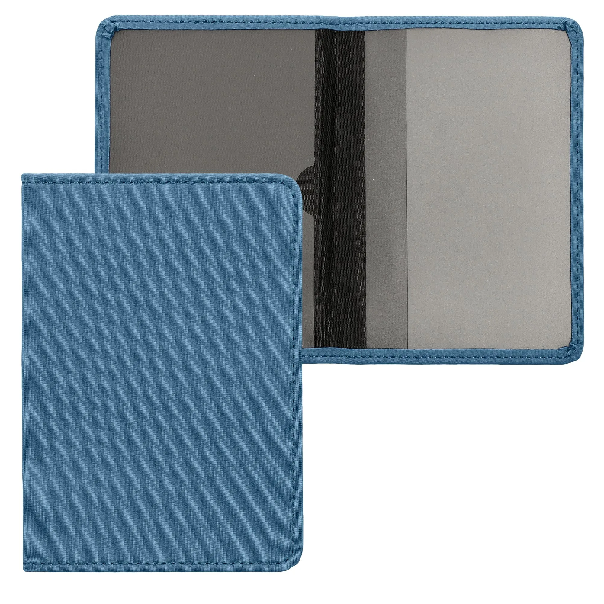 kwmobile Custodia in Neoprene per Libretto di Circolazione e Patente, Blu - immagine 6