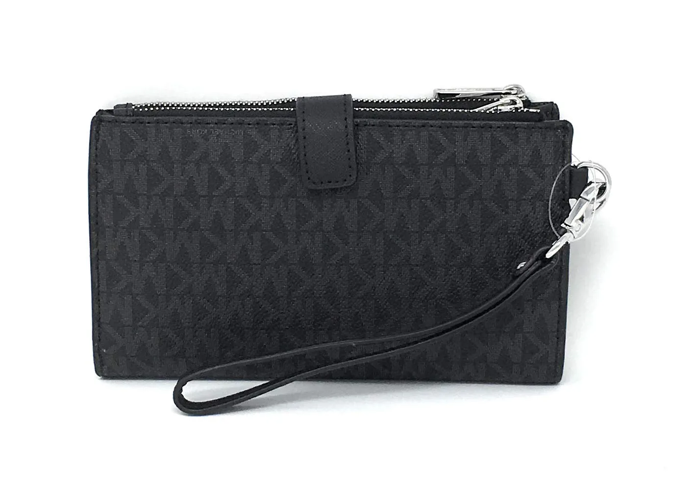 Michael Kors Jet Set Travel Portafoglio da viaggio con cinturino da polso e doppia cerniera da donna, NS - immagine 2