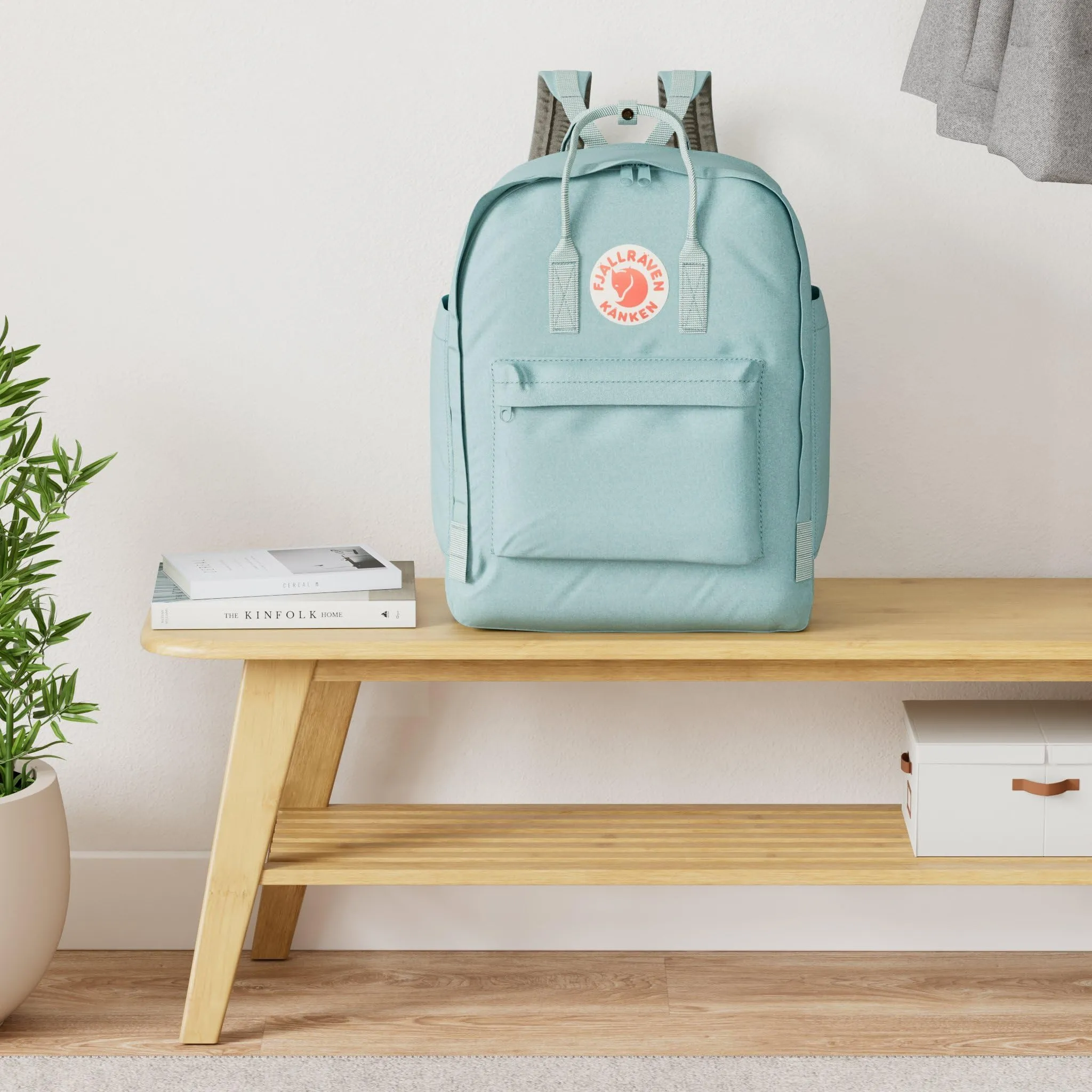 Fjällräven Kånken Laptop 17'', Frost Green, OneSize - immagine 2