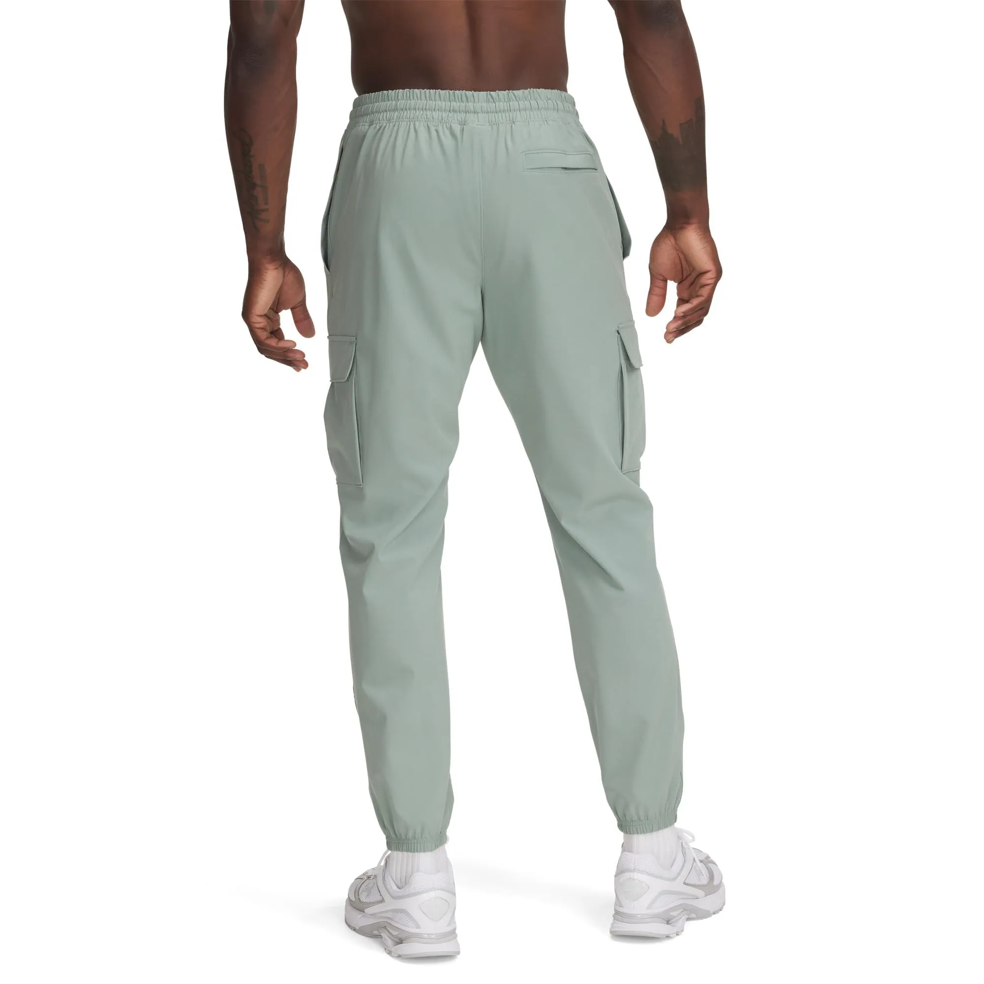 Under Armour UA Vibe Woven Cargo Pants - Silica Green, Large - immagine 2