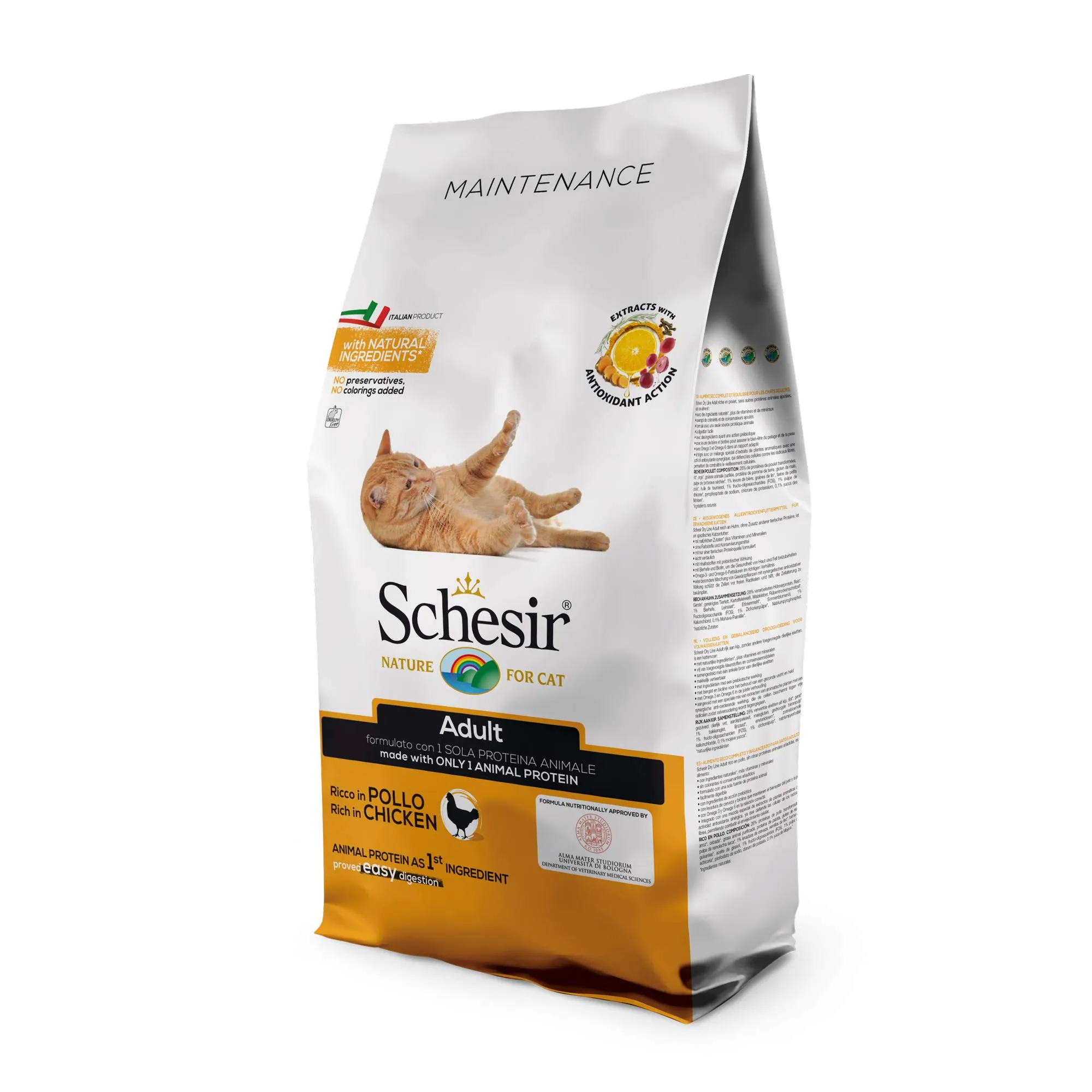 Schesir Adult Alimento Secco Completo per Gatti al Pollo, 10 kg - immagine 3