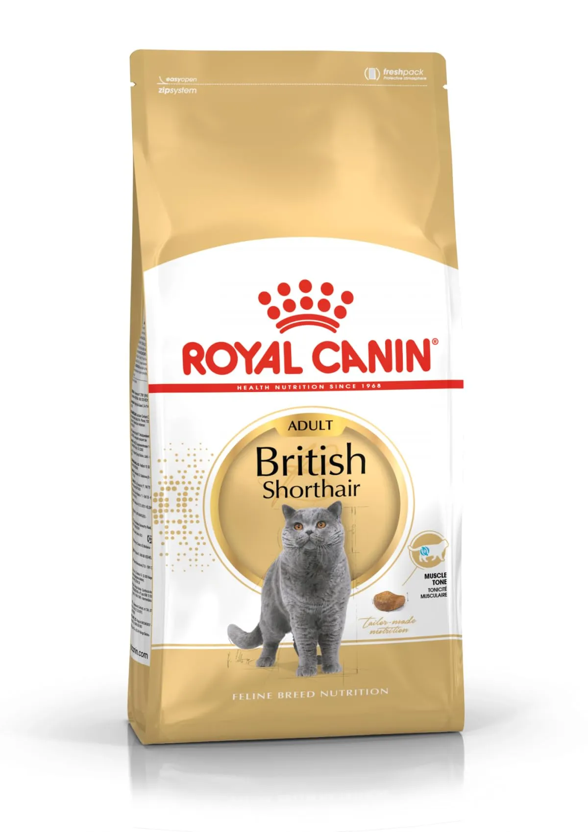 Royal Canin British Shorthair Adult Dry Cat Food, 400 g - immagine 1