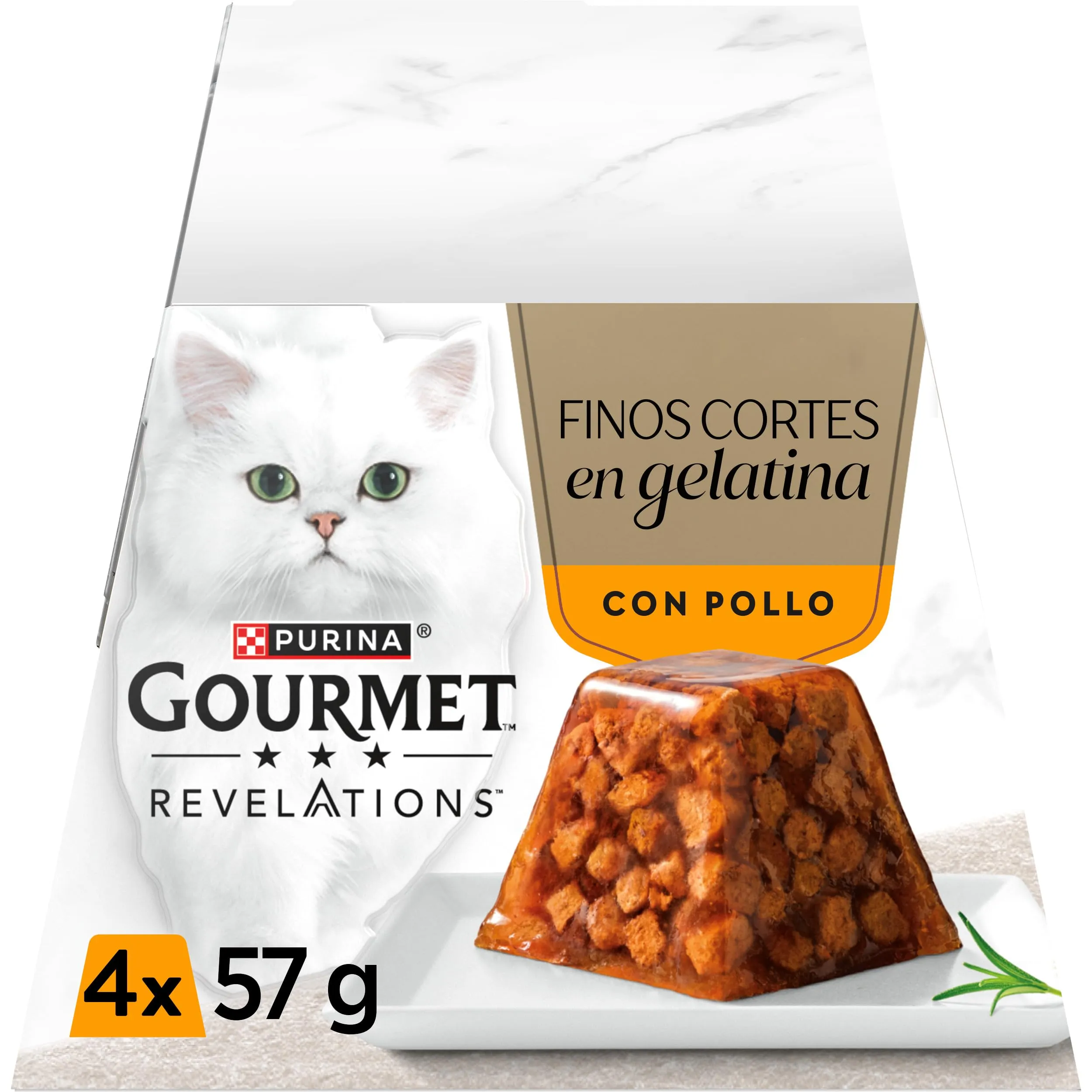 Gourmet Revelations Cibo Umido per Gatti in Mousse Pollo e Manzo, 48 x 57g - immagine 3