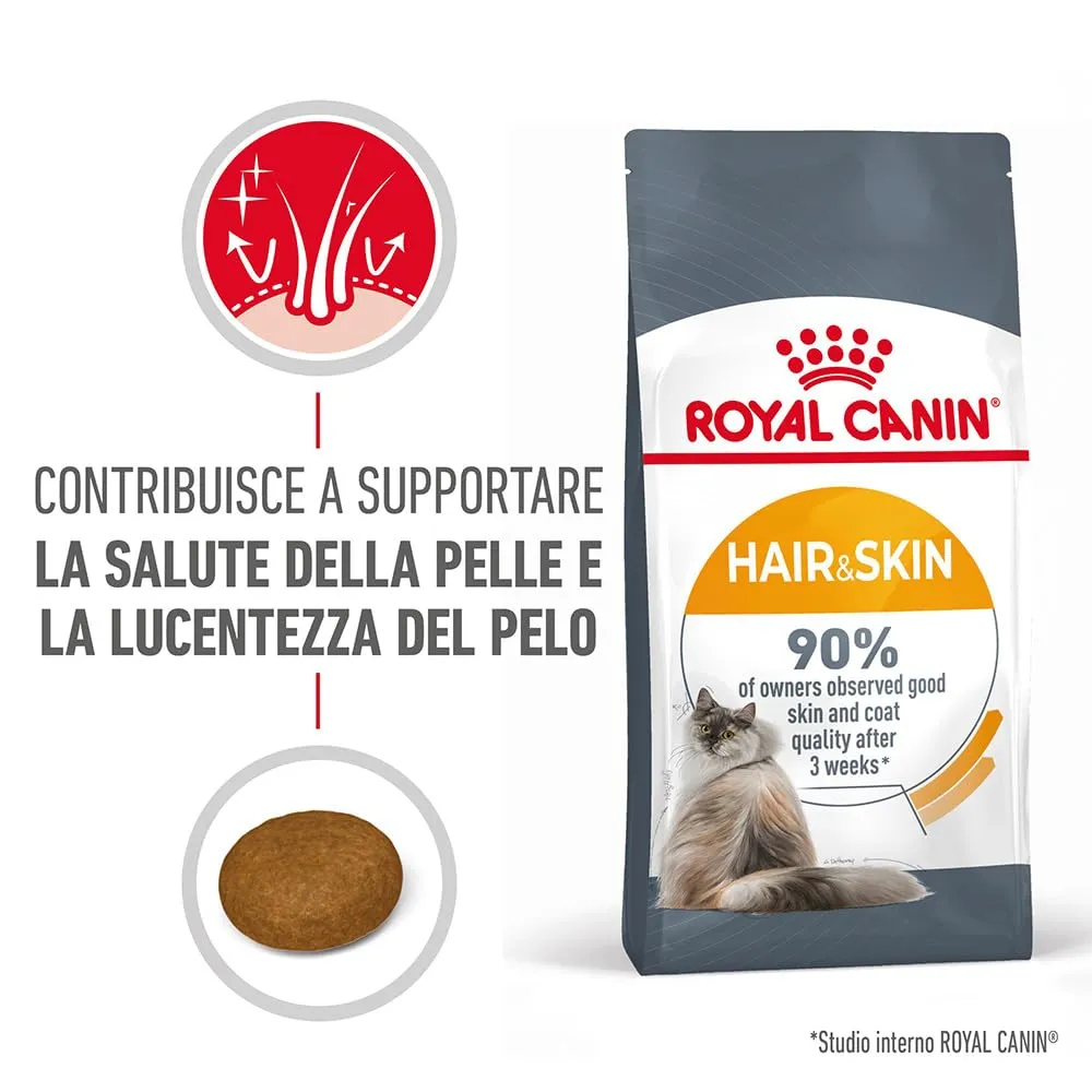 Royal Canin Hair & Skin Care Alimento Secco per Gatti, 4 kg - immagine 2