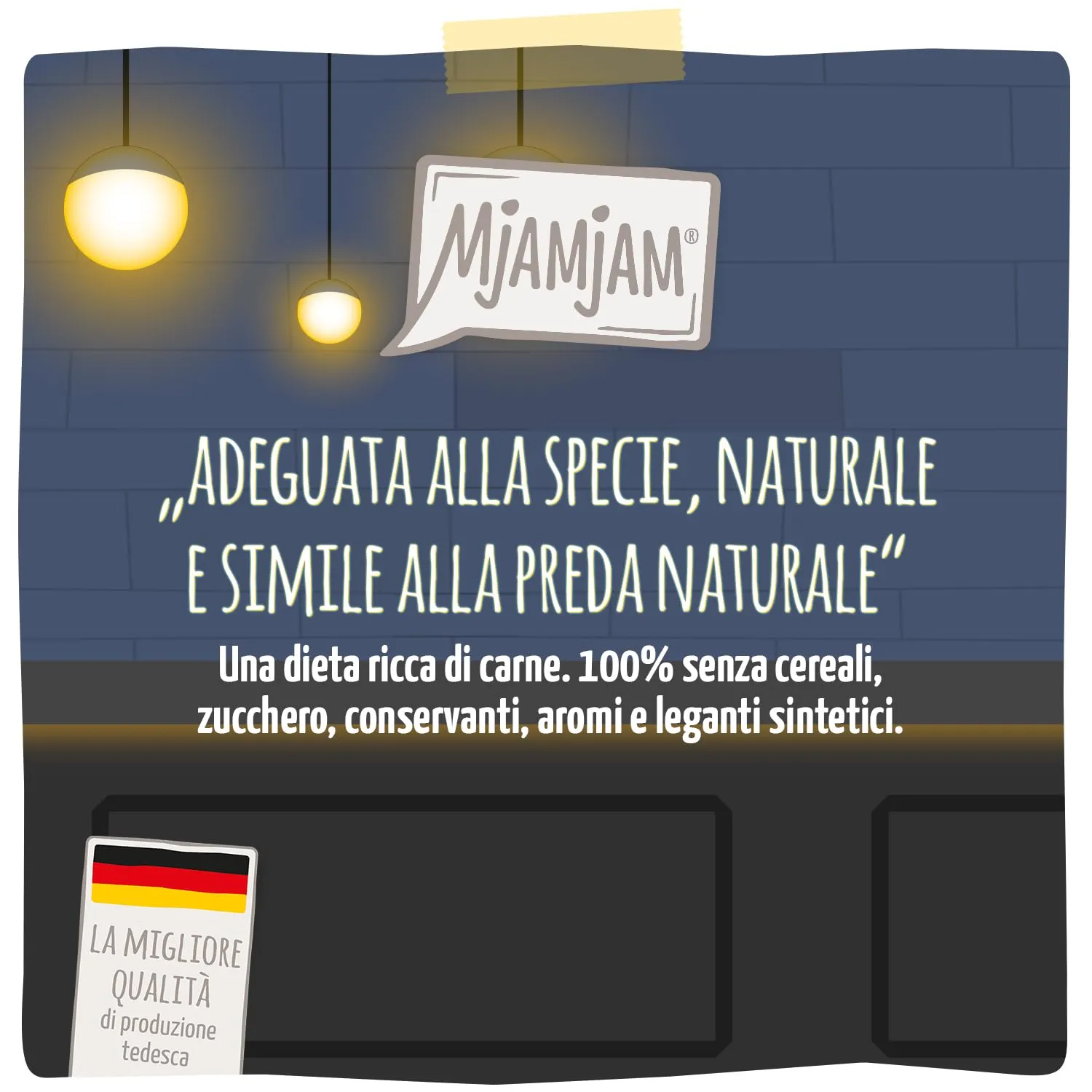 MjAMjAM Cocktails Carne di Pollo Sfilacciata, senza cereali, 20 x 40 ml - immagine 2
