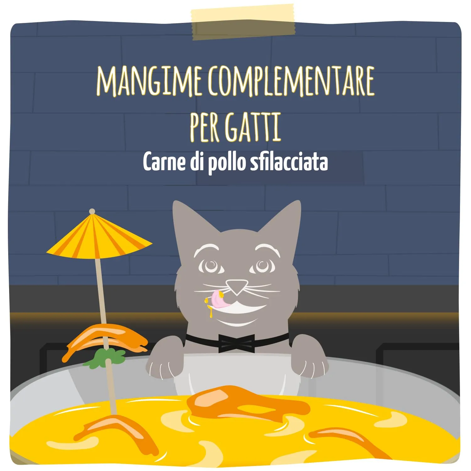 MjAMjAM Cocktails Carne di Pollo Sfilacciata, senza cereali, 20 x 40 ml - immagine 5