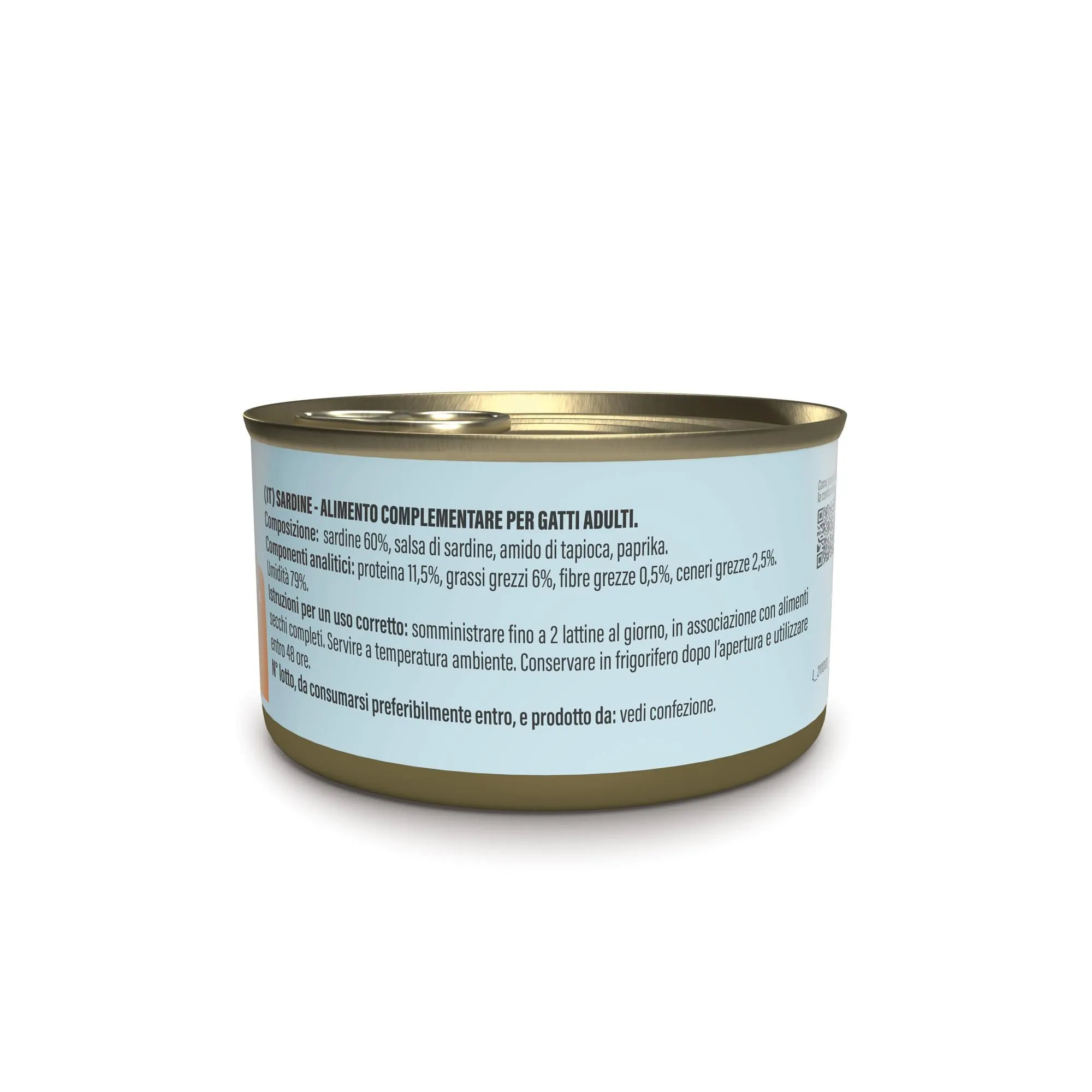 Schesir Trancetti di Sardine Alimento Umido Complementare per Gatti, 12 x 70g - immagine 4