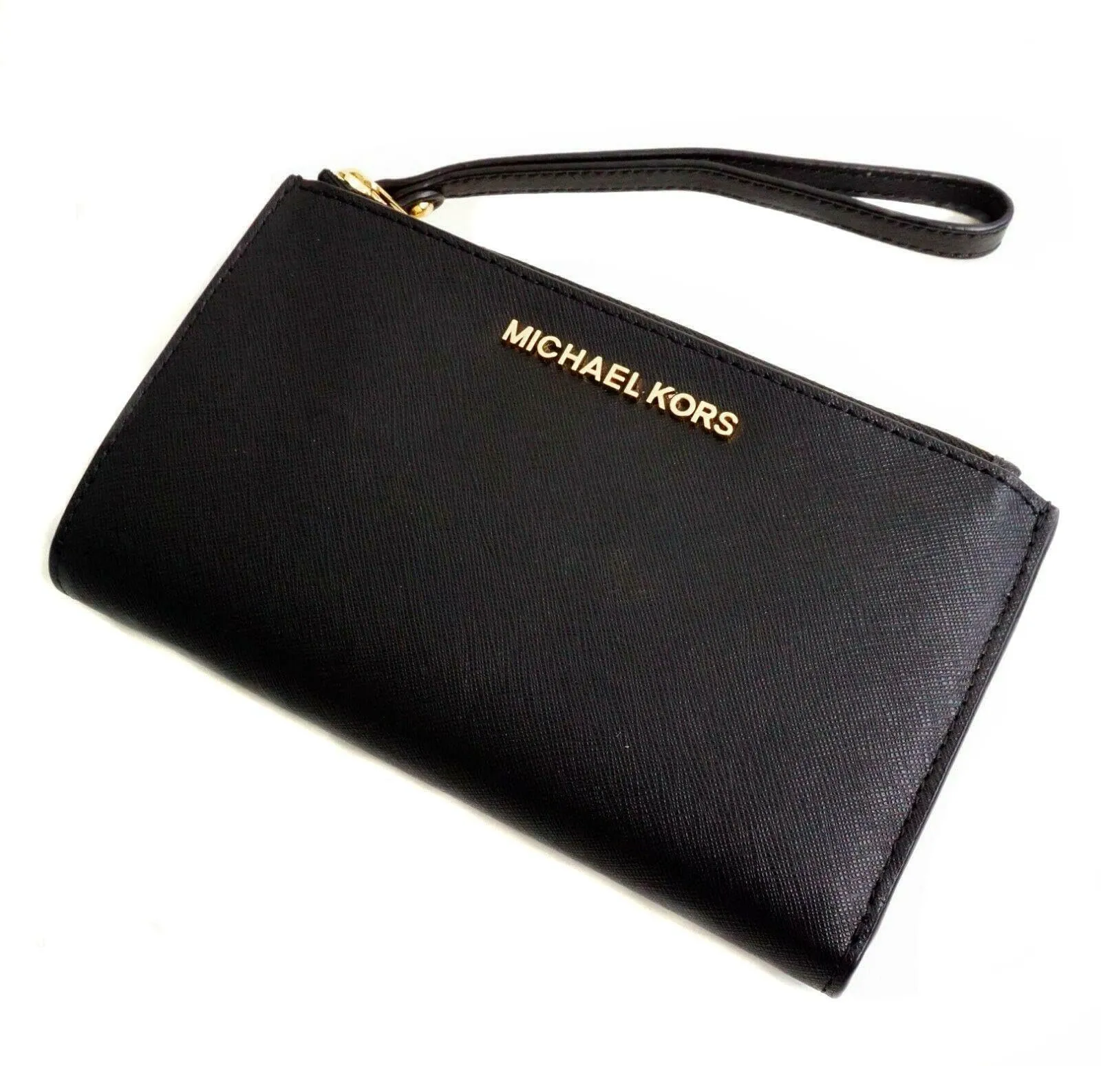 Michael Kors Portafogli Saffiano Nero 35F8TVW0L-001 - immagine 3