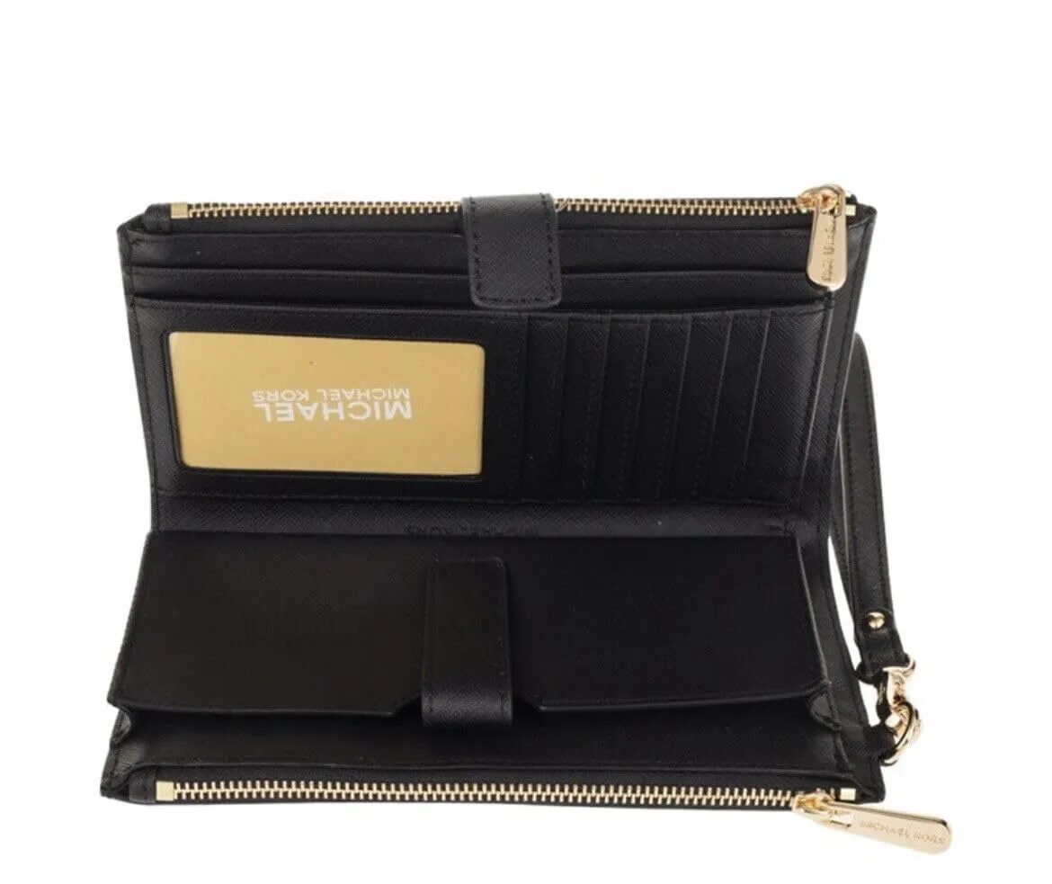 Michael Kors Portafogli Saffiano Nero 35F8TVW0L-001 - immagine 4