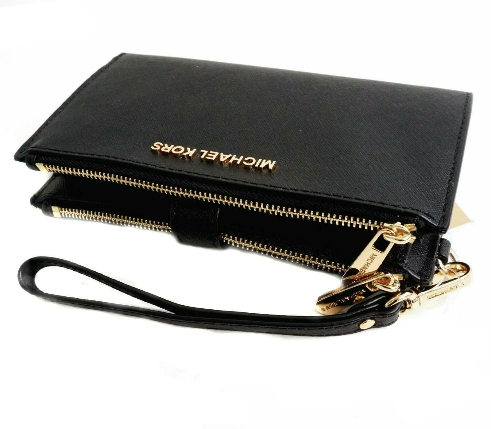Michael Kors Portafogli Saffiano Nero 35F8TVW0L-001 - immagine 6