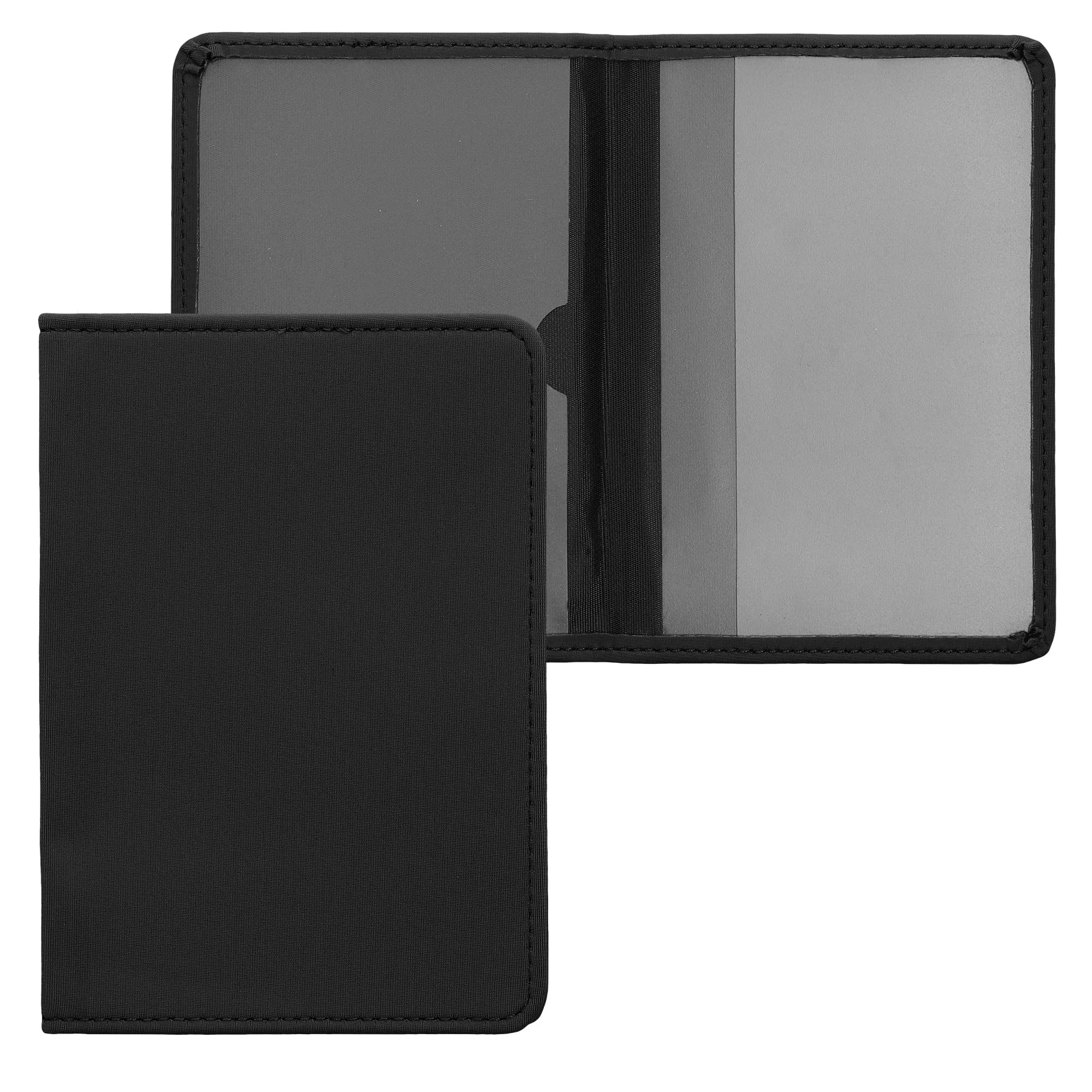 kwmobile Custodia in Neoprene per Libretto di Circolazione e Patente, Nero - immagine 7