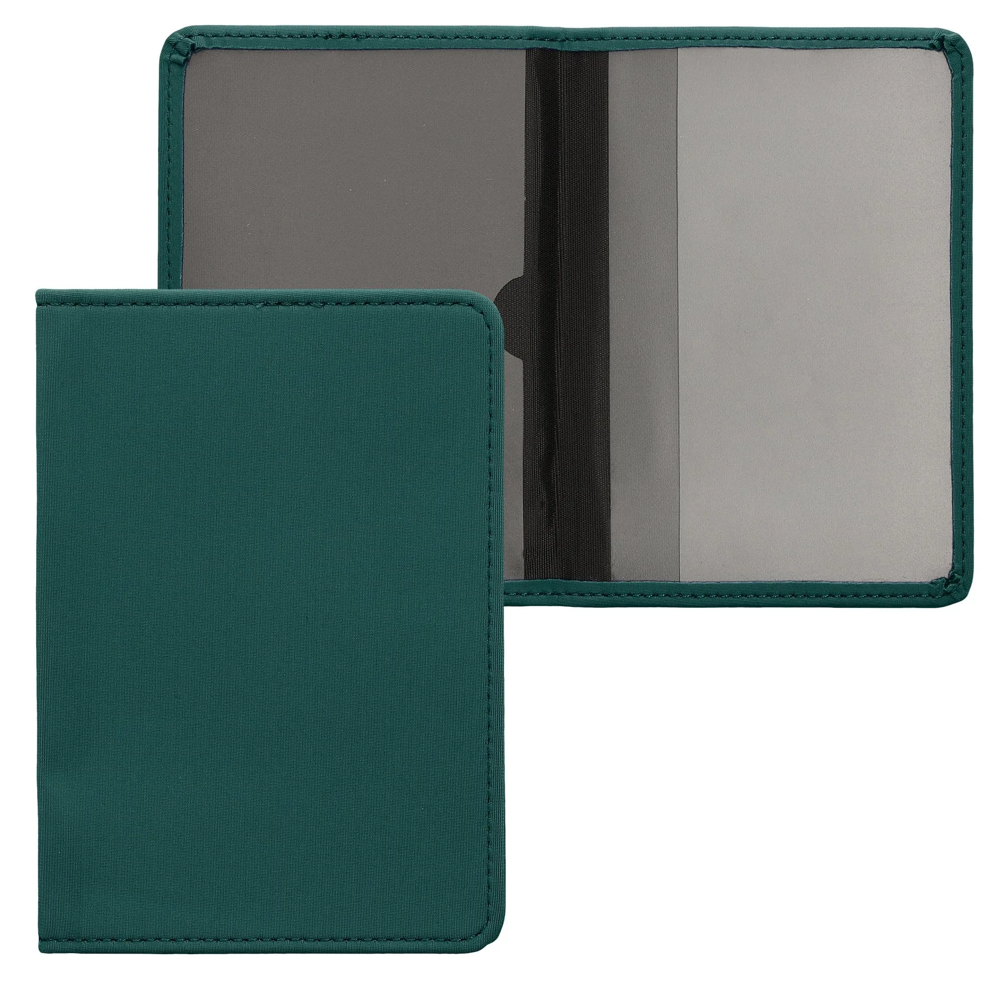 kwmobile Custodia in Neoprene per Libretto di Circolazione e Patente, Petrolio - immagine 7