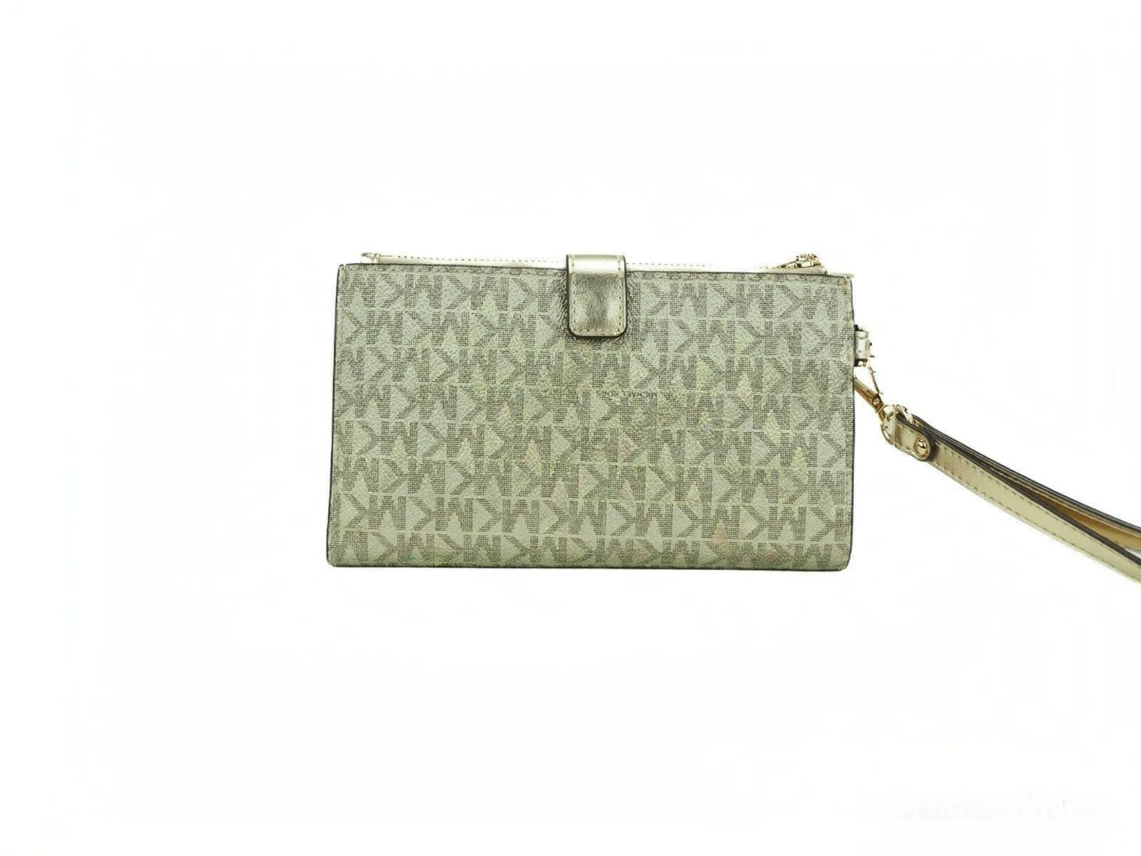 Michael Kors Portafoglio Blu Navy Oro Chiaro - immagine 2