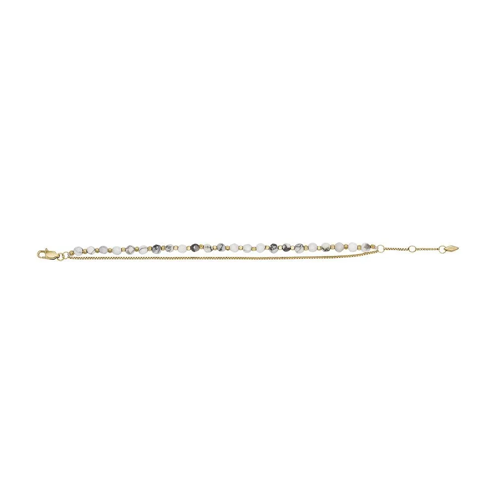Fossil Women's Semi-Precious Beads Bracelet with Lobster Clasp JF04443710 - immagine 6