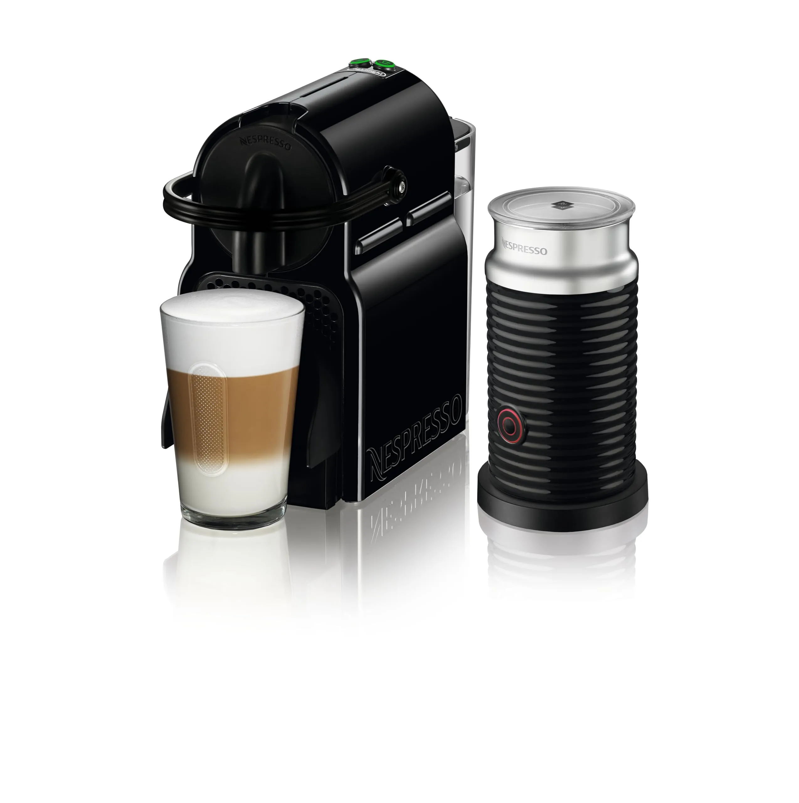 Nespresso DeLonghi Inissia EN80.BAE Schwarz inkl. Aeroccino - immagine 1